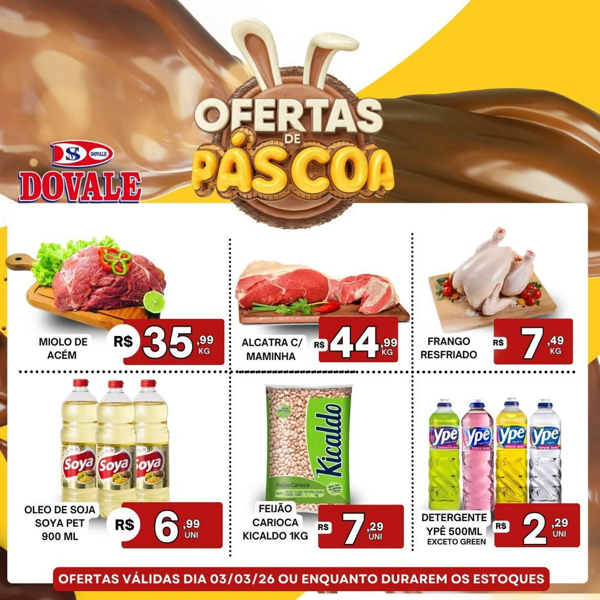 Encarte de Folheto Dovale 2 de março até 3 de março 2026 - Pagina 1