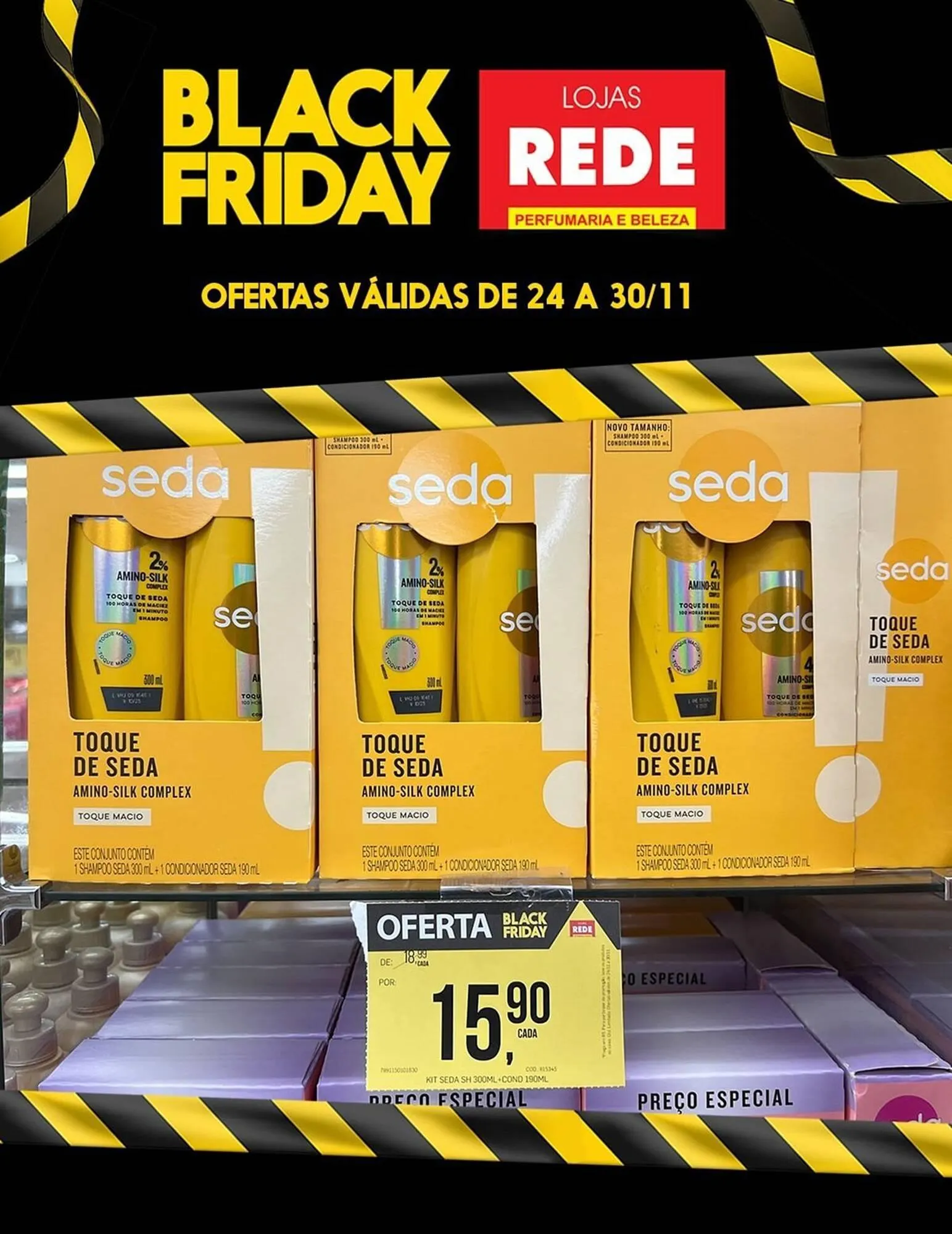 Encarte de Folheto Lojas Rede 24 de novembro até 30 de novembro 2025 - Pagina 3