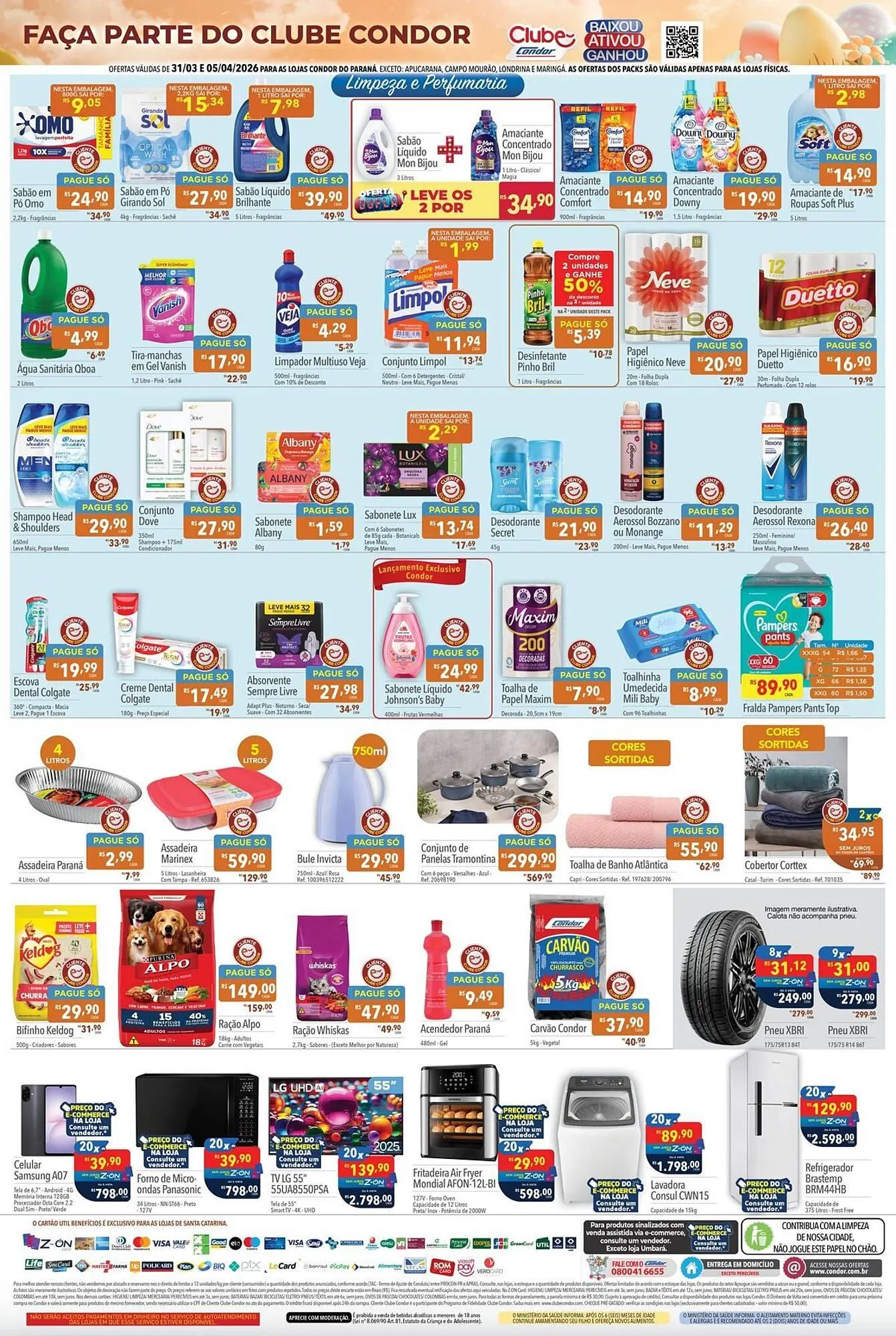 Encarte de Catálogo Supermercados Condor 31 de março até 5 de abril 2026 - Pagina 4