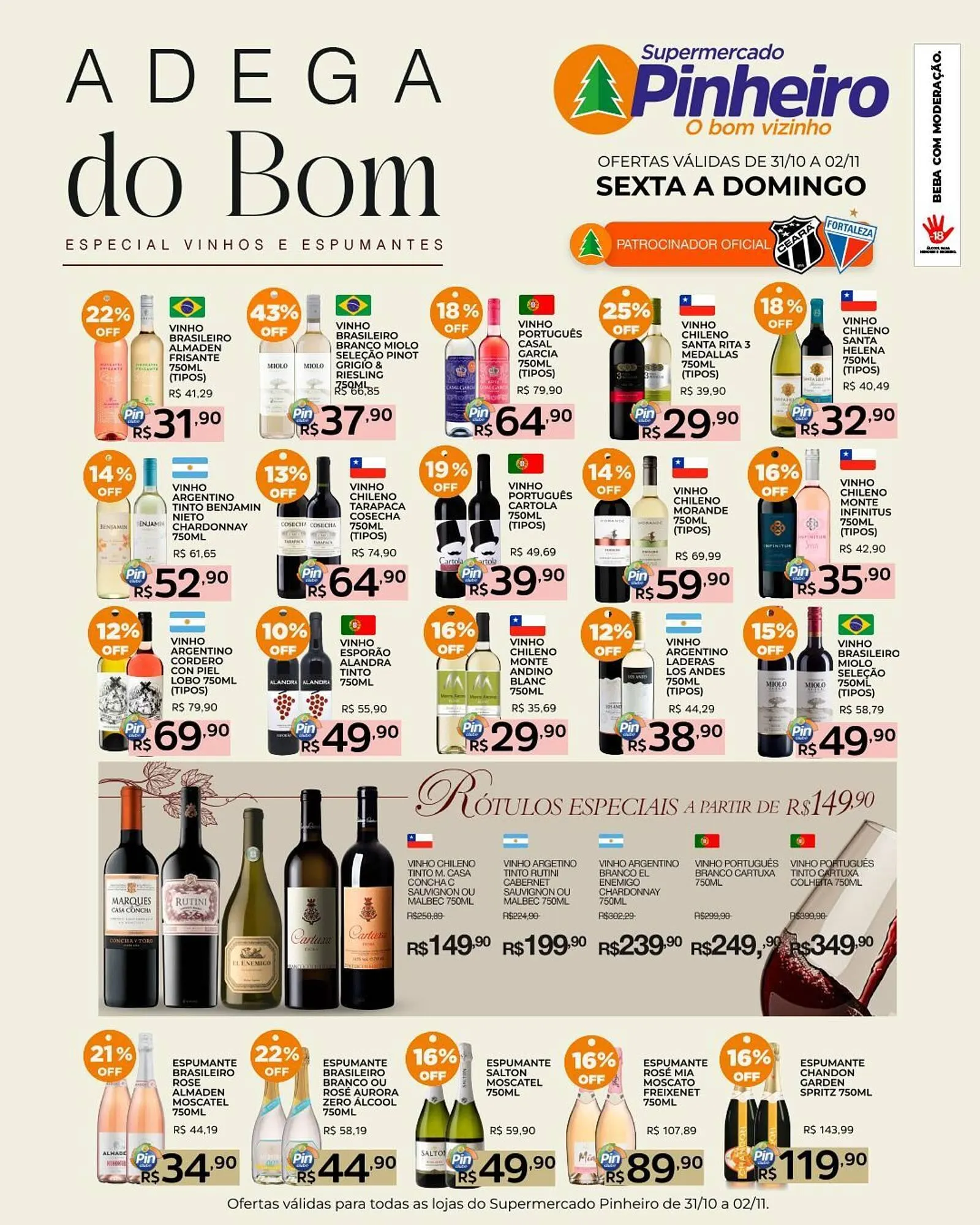 Encarte de Encarte Pinheiro Supermercado 31 de outubro até 2 de novembro 2025 - Pagina 2
