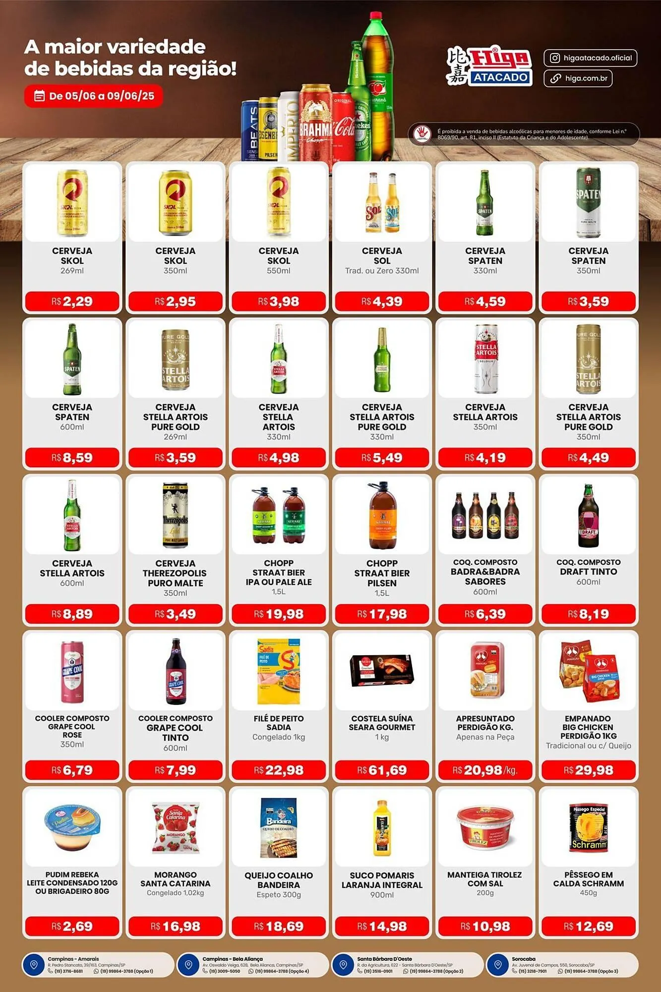 Encarte de Catálogo Higa Atacado 5 de junho até 9 de junho 2025 - Pagina 3