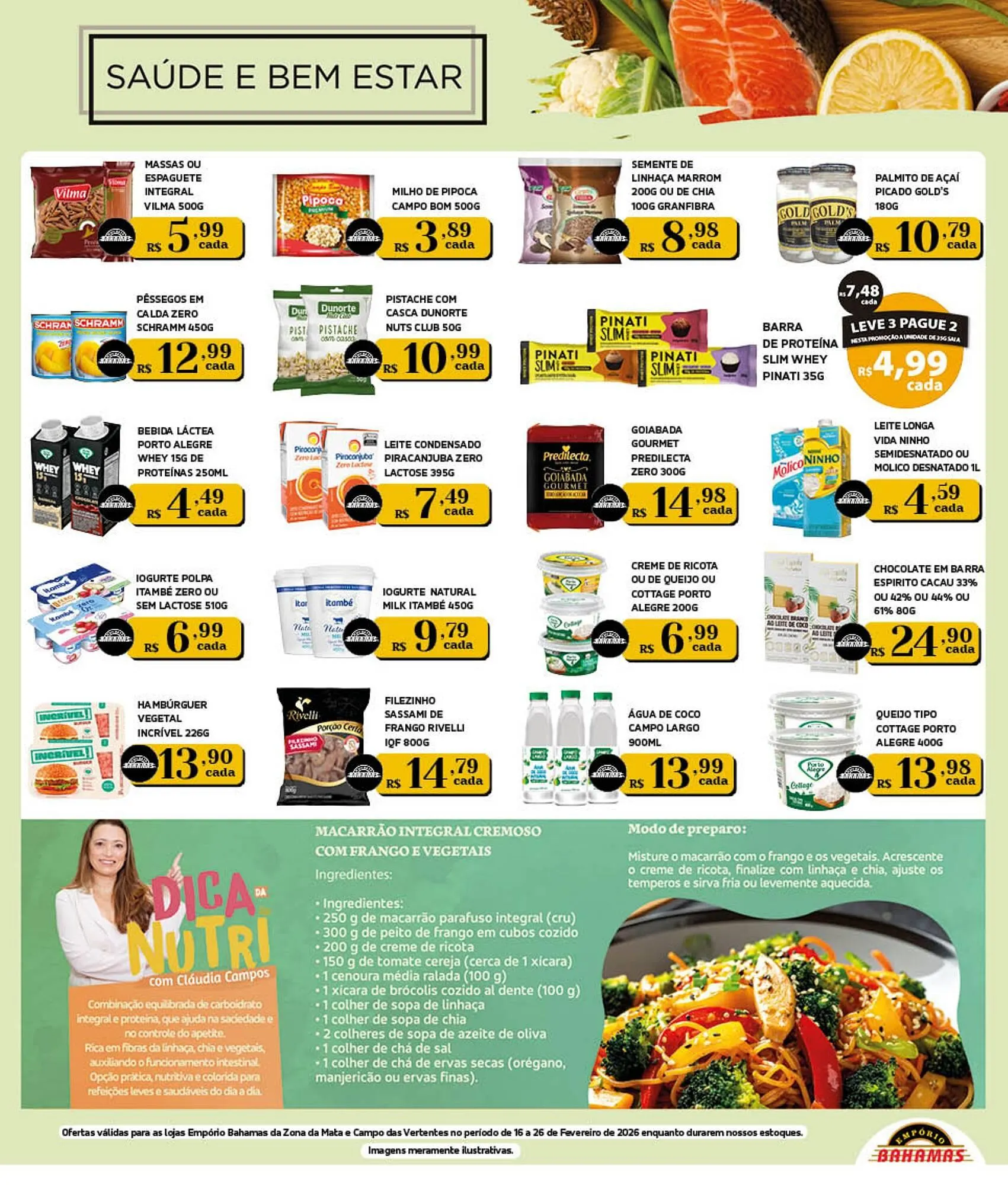Encarte de Catálogo Empório Bahamas 16 de fevereiro até 26 de fevereiro 2026 - Pagina 7