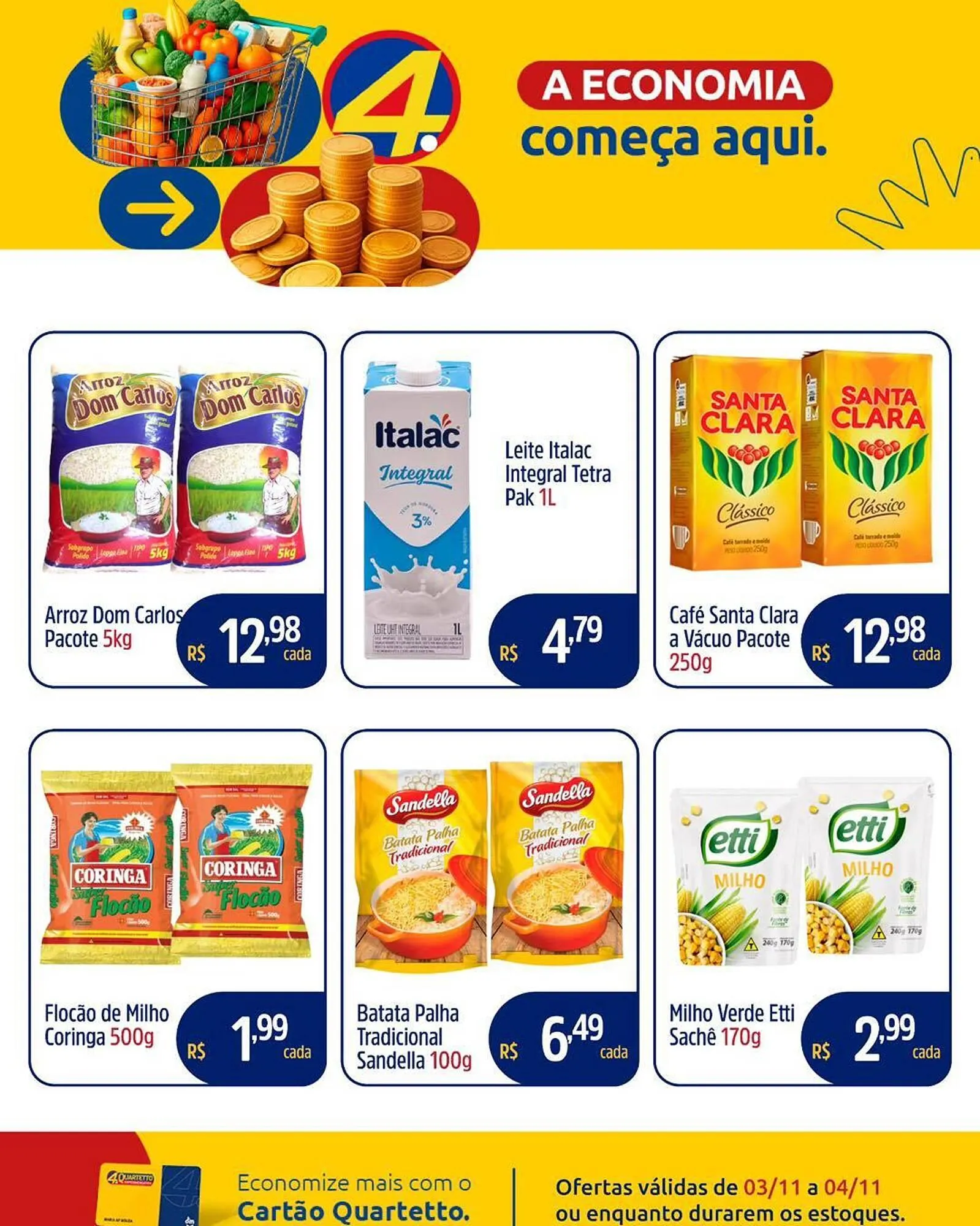 Catálogo Quartetto Supermercados - 1