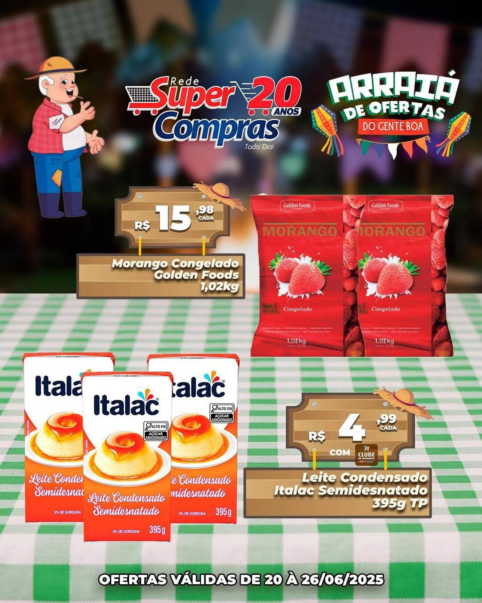 Encarte de Catálogo Rede Super Compras 20 de junho até 26 de junho 2025 - Pagina 2