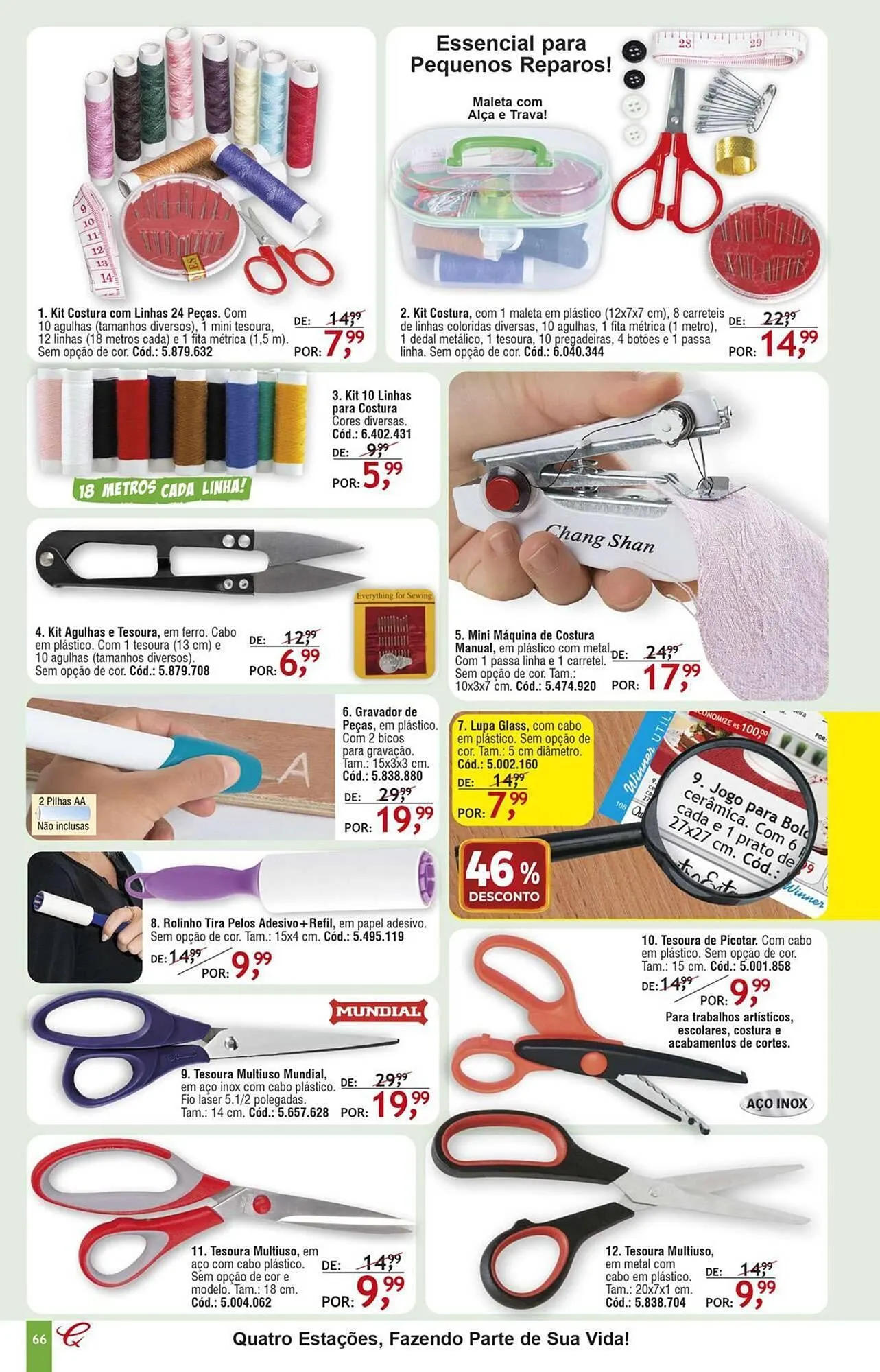 Encarte de Catálogo Quatro Estações 28 de abril até 30 de abril 2025 - Pagina 62