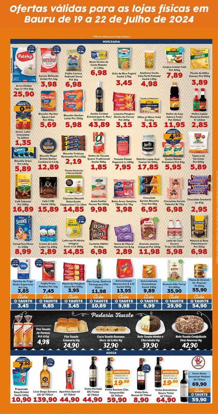 Encarte de Ofertas Bauru 19 de julho até 22 de julho 2024 - Pagina 3