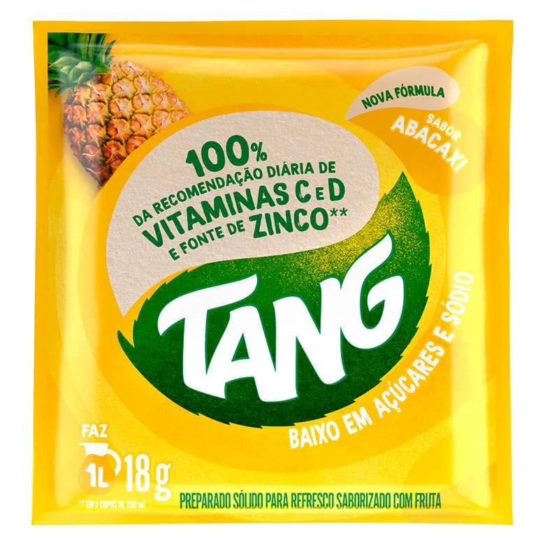 Refresco em Pó Tang Abacaxi 18g