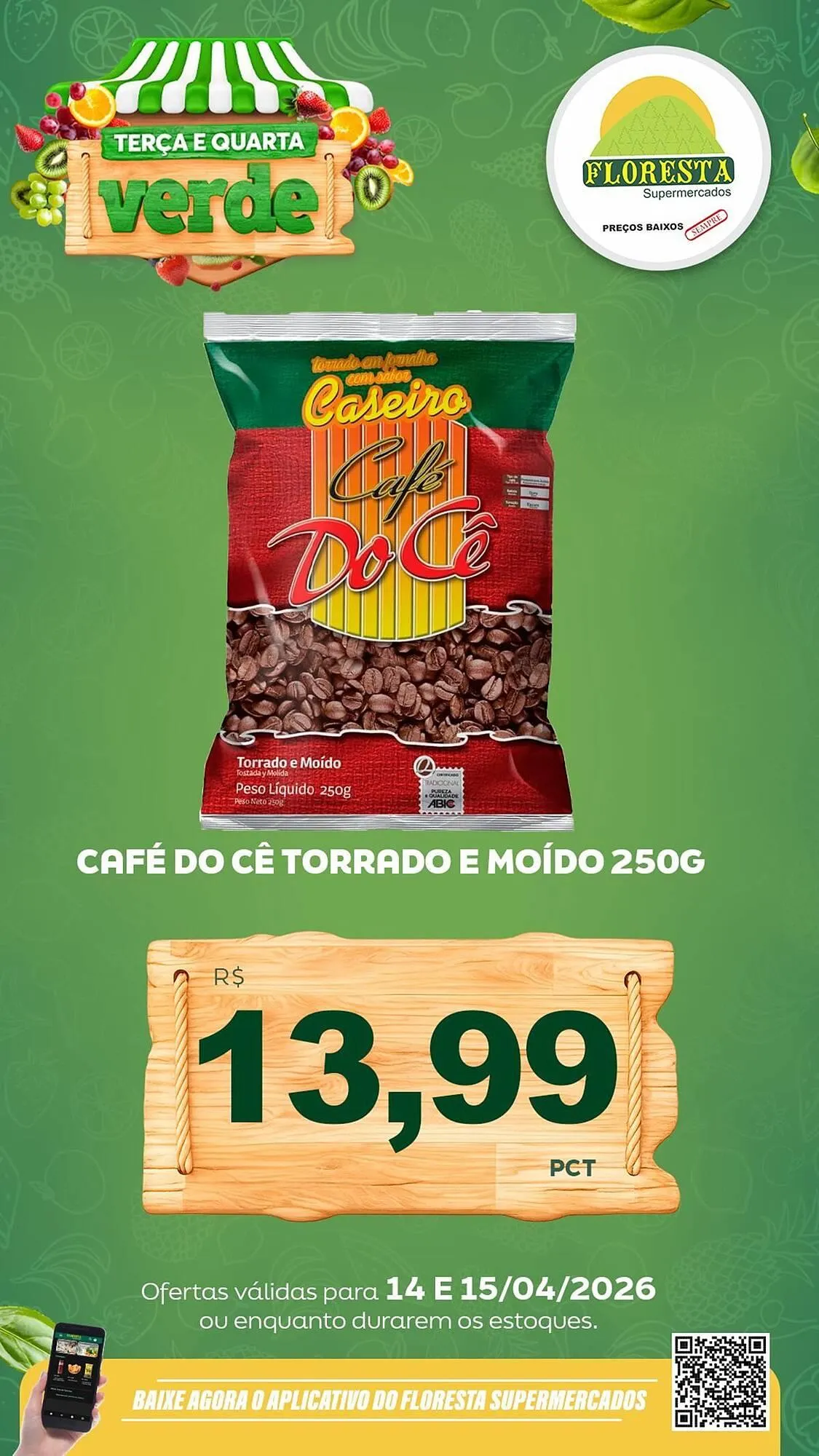 Encarte de Catálogo Floresta Supermercados 14 de abril até 15 de abril 2026 - Pagina 8