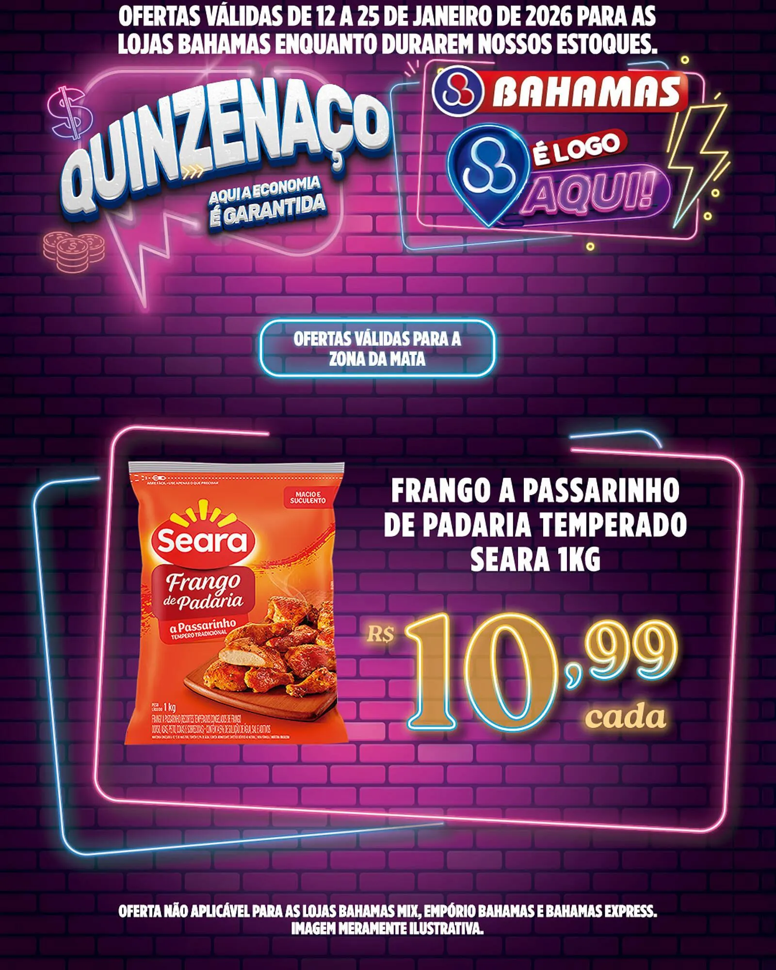 Encarte de Catálogo Bahamas Supermercados 12 de janeiro até 25 de janeiro 2026 - Pagina 3