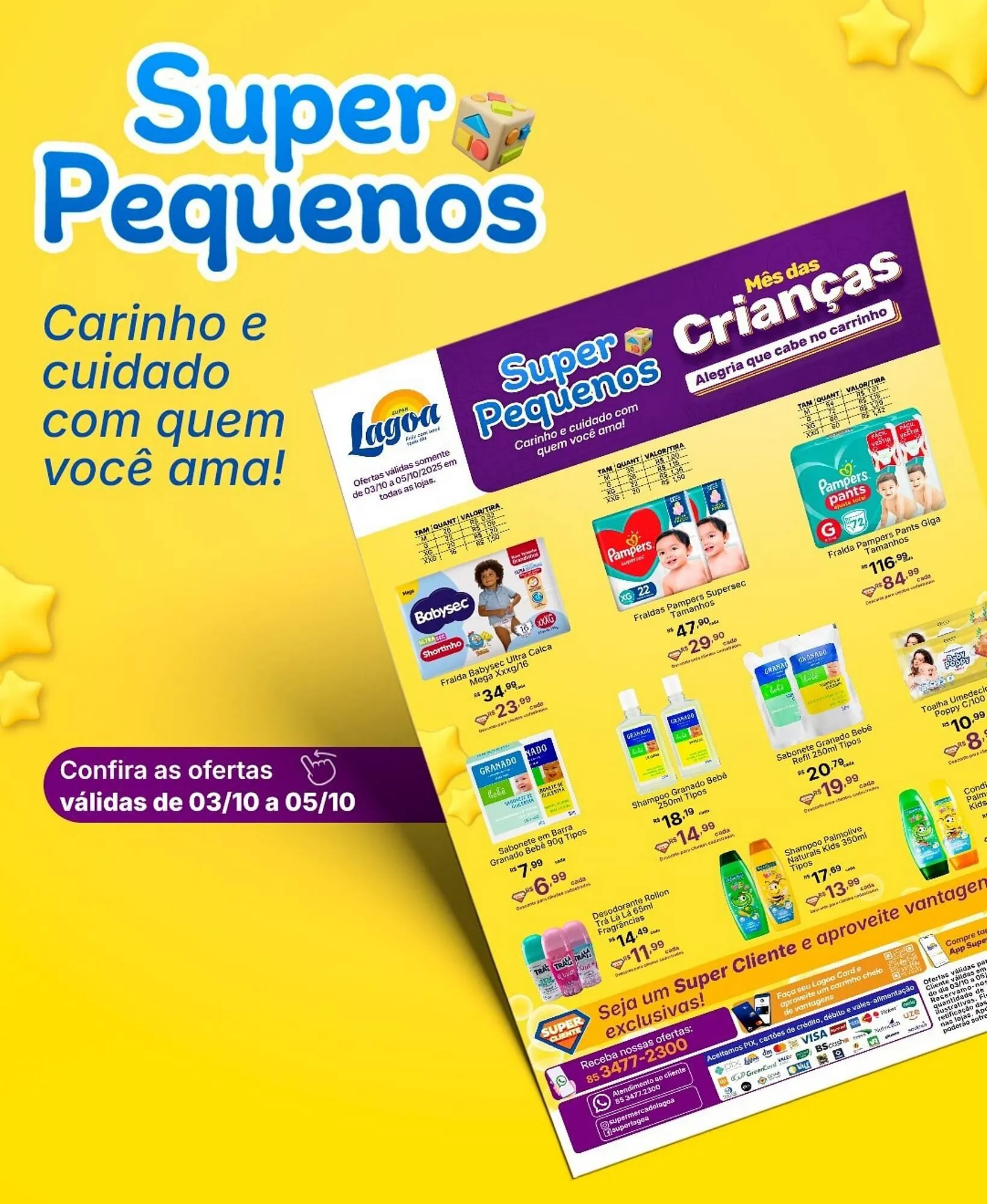 Encarte de Encarte Super Lagoa 3 de outubro até 5 de outubro 2025 - Pagina 1