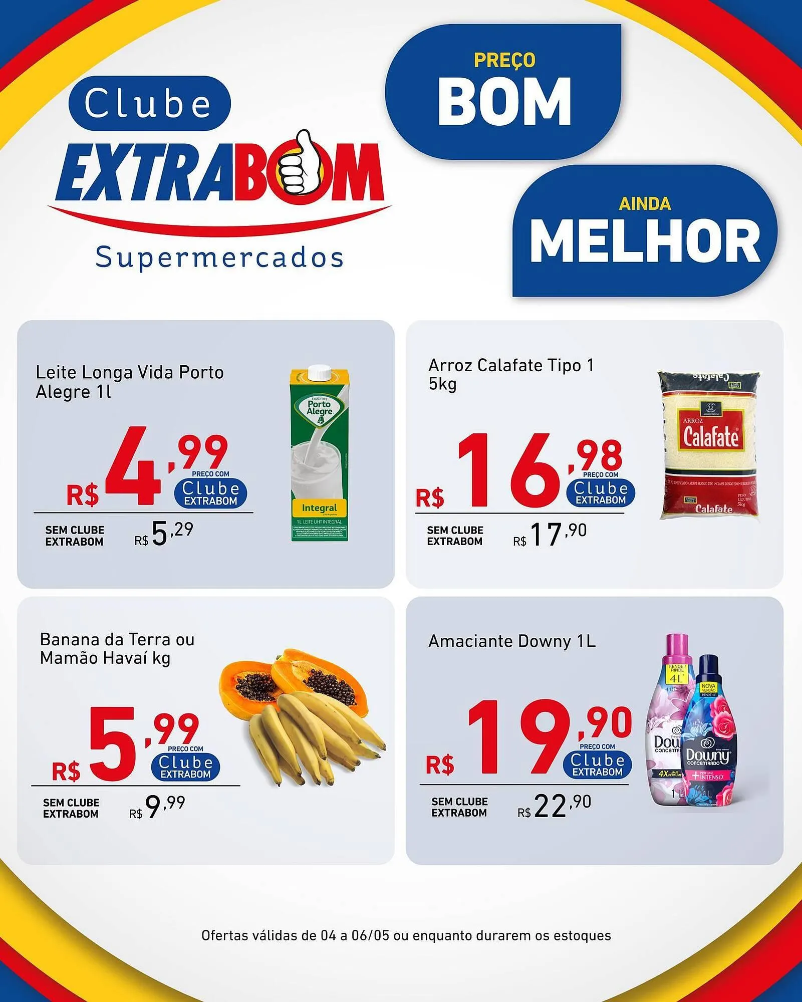 Encarte de Catálogo Extrabom Supermercados 4 de maio até 6 de maio 2026 - Pagina 1