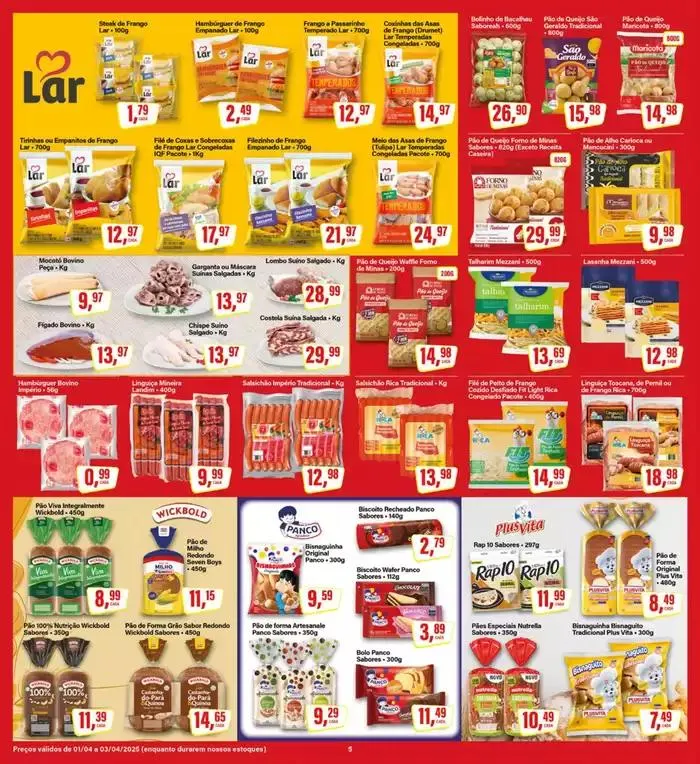 Encarte de Ofertas especiais atraentes para todos 1 de abril até 3 de abril 2025 - Pagina 5