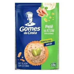 Patê De Atum Com Azeitonas Gomes Da Costa Sachê 170g