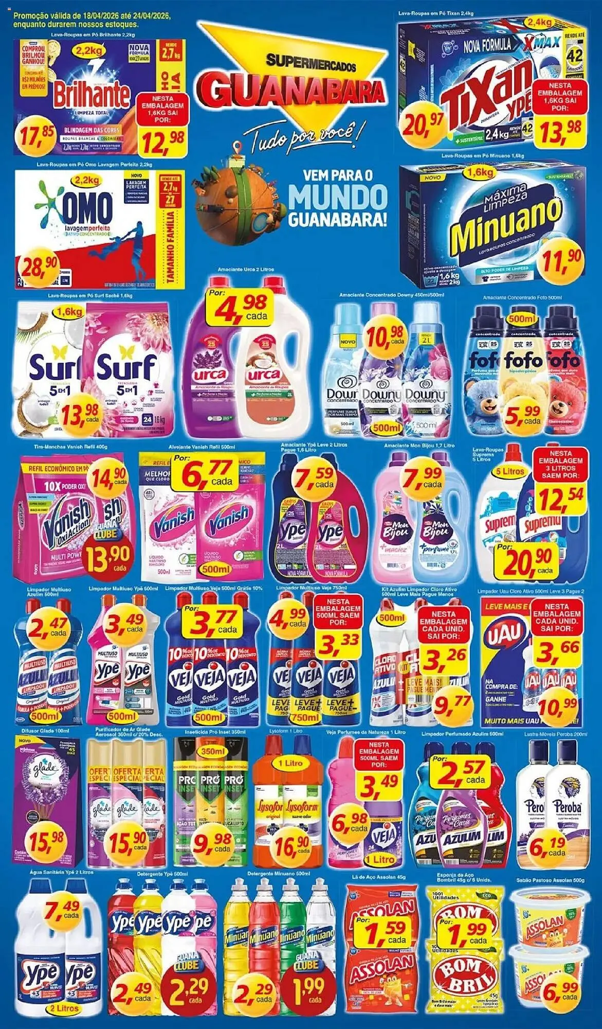 Encarte de Encarte Supermercados Guanabara 18 de abril até 24 de abril 2026 - Pagina 11