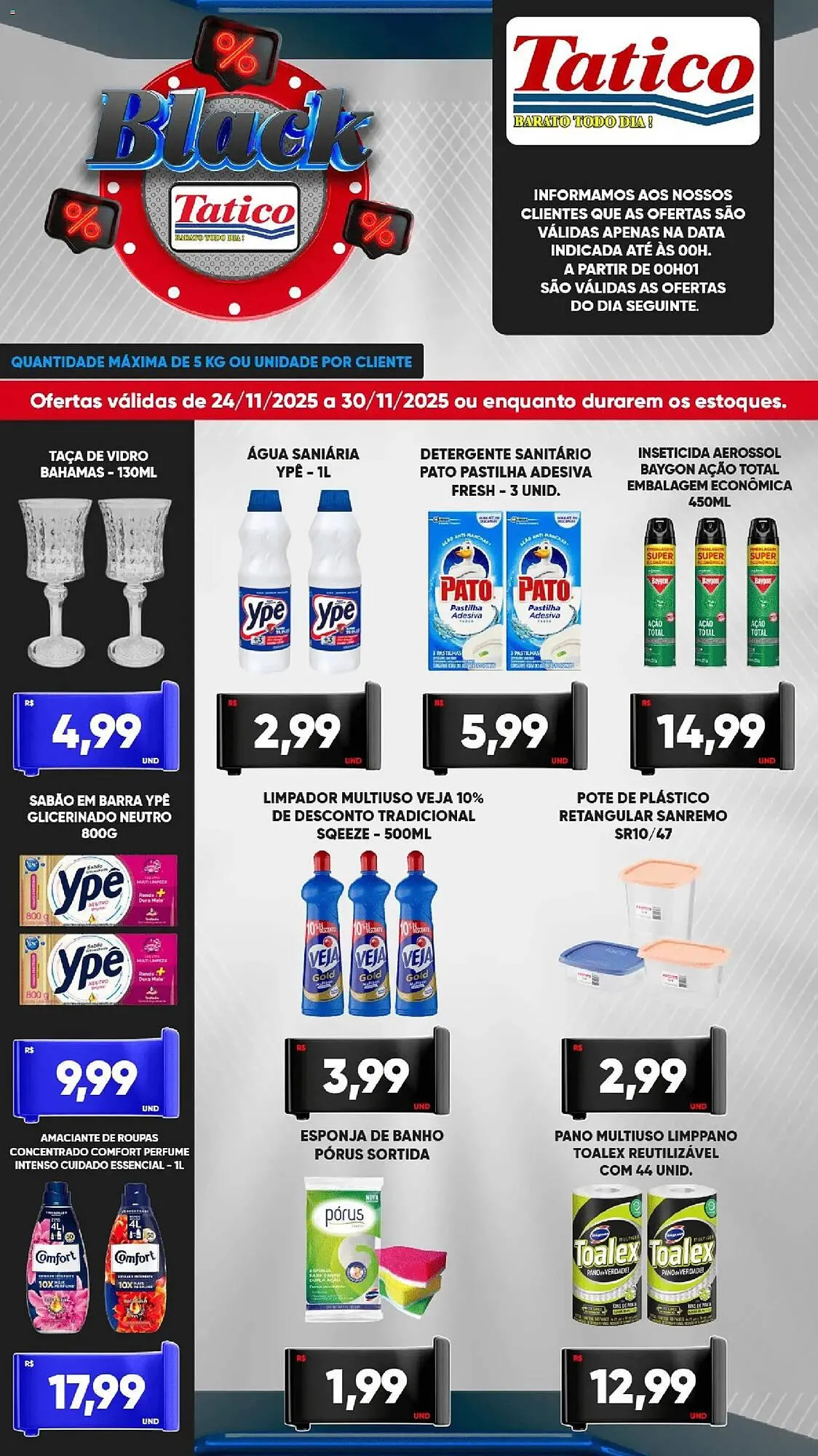 Encarte de Tabloide Tatico 24 de novembro até 1 de dezembro 2025 - Pagina 9