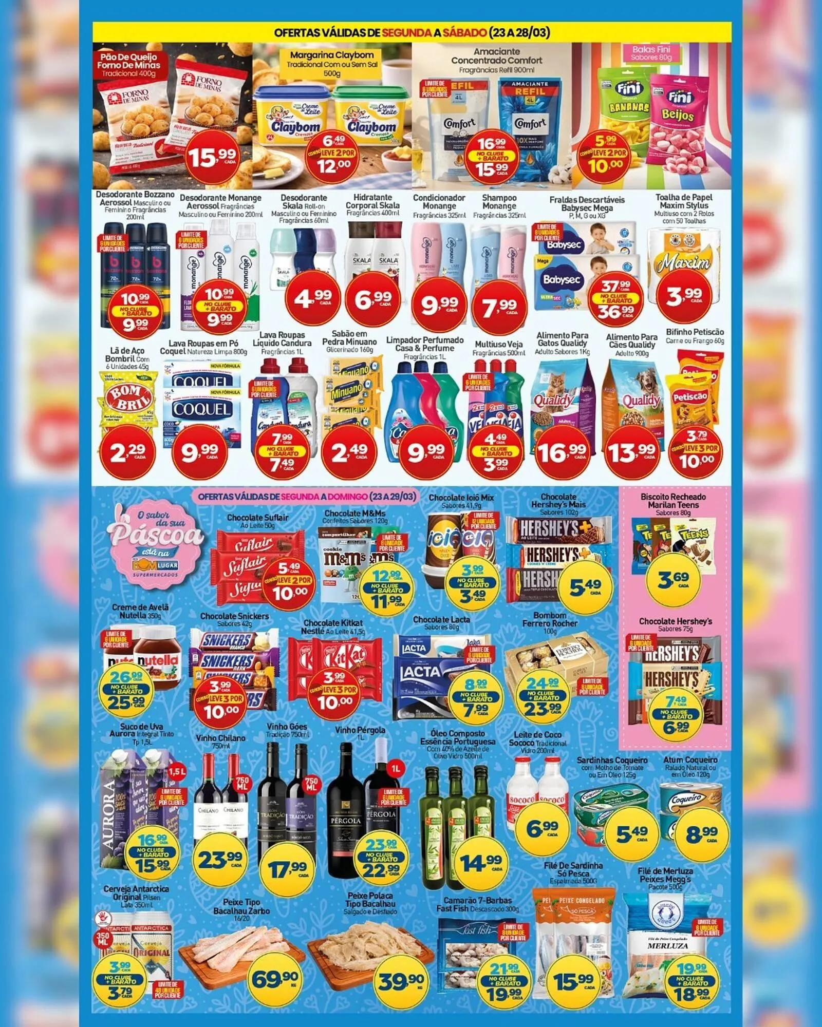 Encarte de Folheto Rede Bom Lugar 23 de março até 29 de março 2026 - Pagina 4