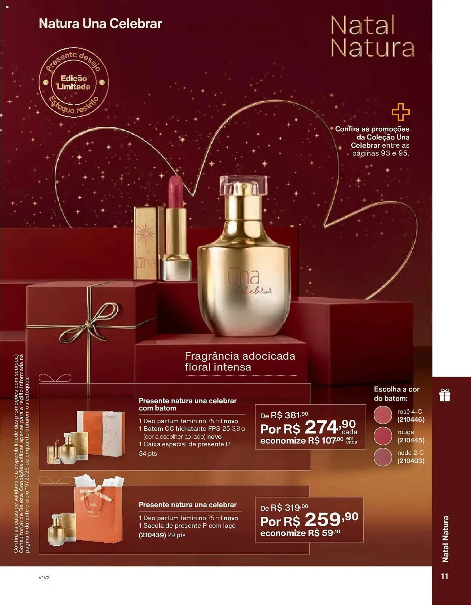 Encarte de Catálogo Natura 26 de novembro até 26 de dezembro 2025 - Pagina 11