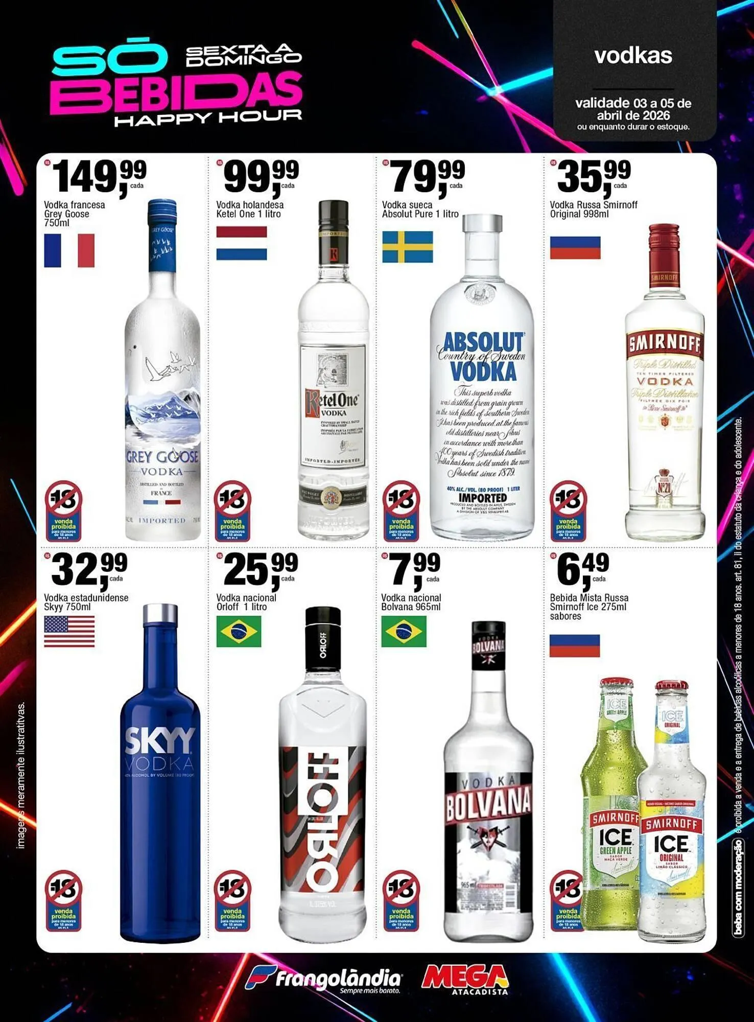 Encarte de Encarte Frangolândia 3 de abril até 5 de abril 2026 - Pagina 3