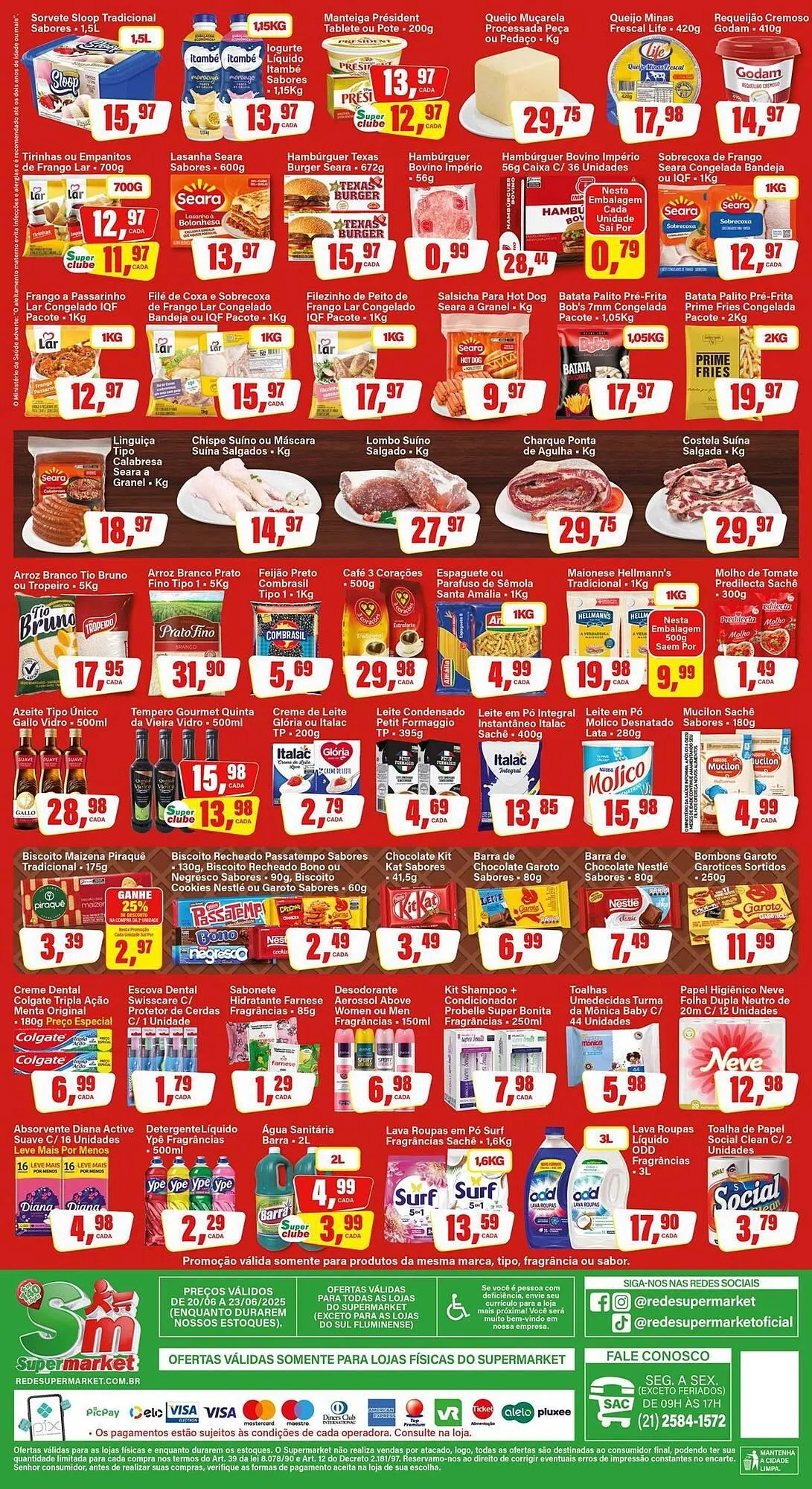Encarte de Catálogo Rede Supermarket 20 de junho até 23 de junho 2025 - Pagina 2