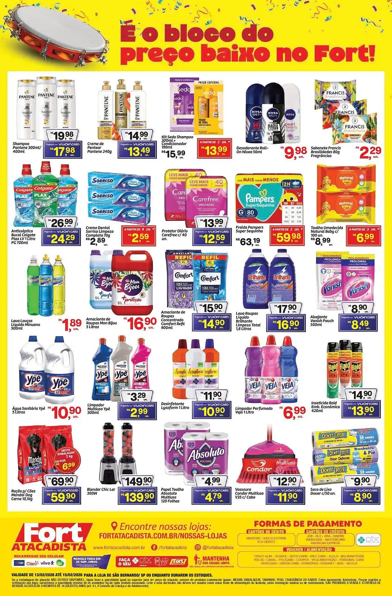 Encarte de Tabloide Fort Atacadista 13 de fevereiro até 15 de fevereiro 2026 - Pagina 4