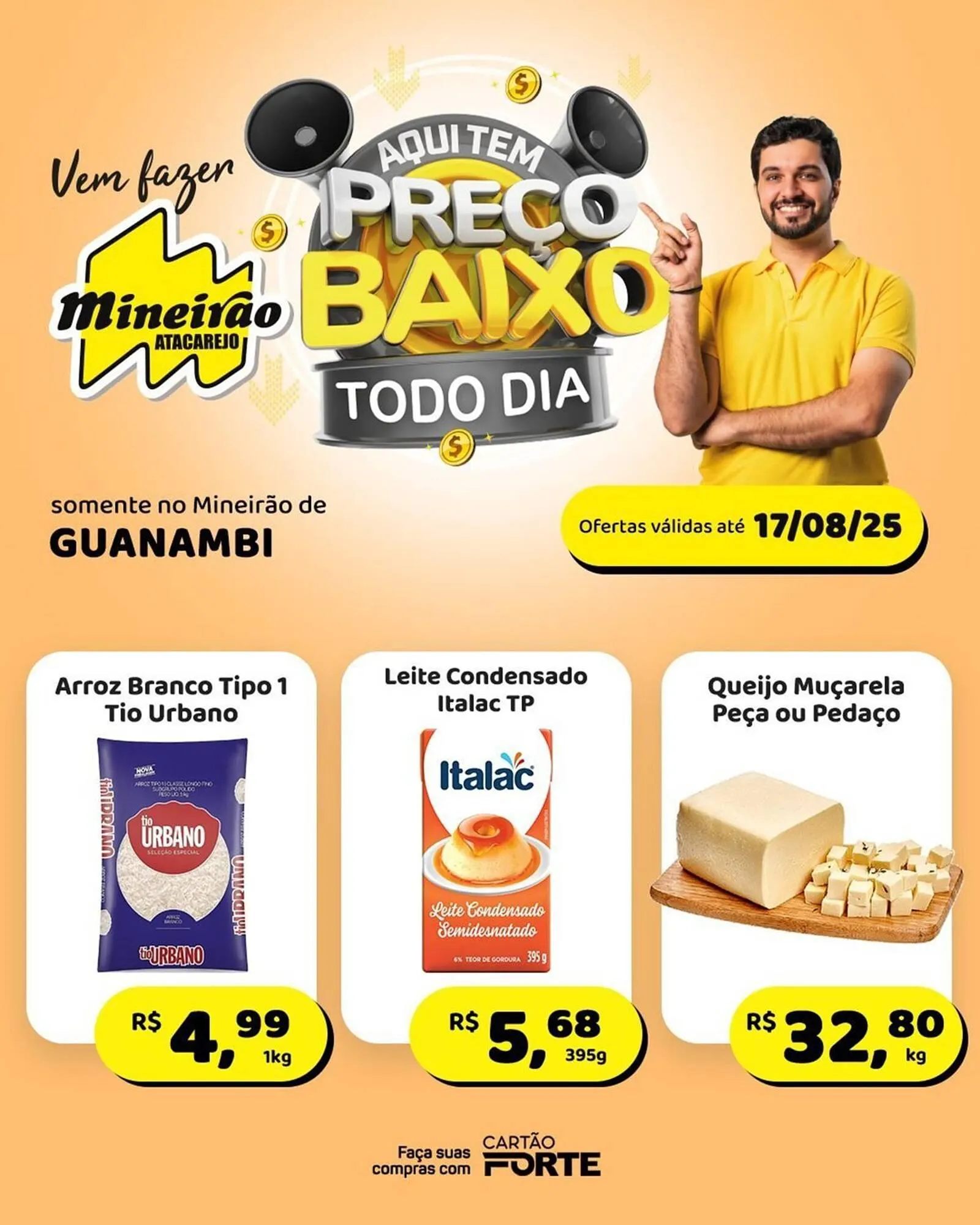 Encarte de Catálogo Mineirão Atacarejo 15 de agosto até 17 de agosto 2025 - Pagina 1