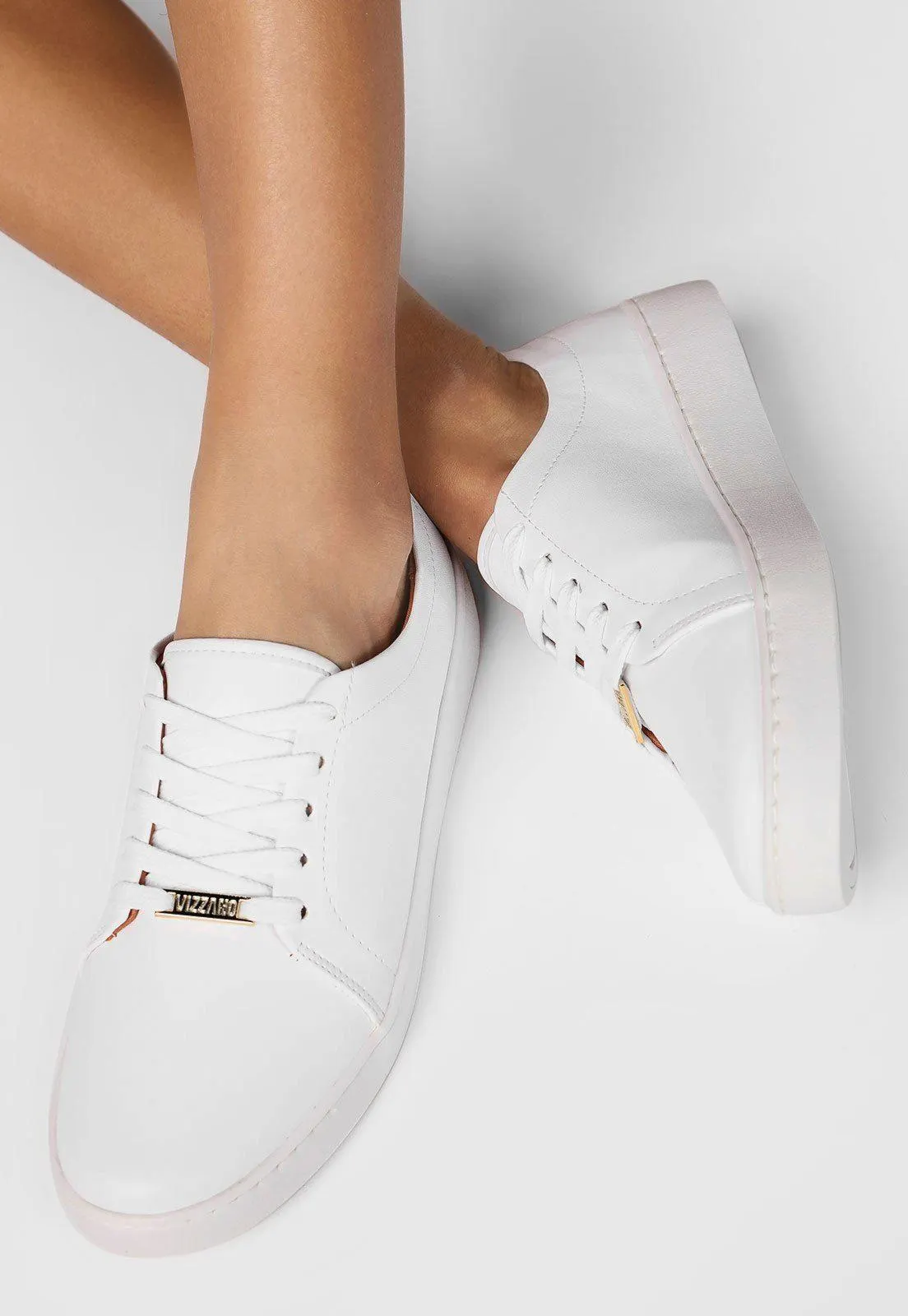 Tênis Vizzano Liso Branco
