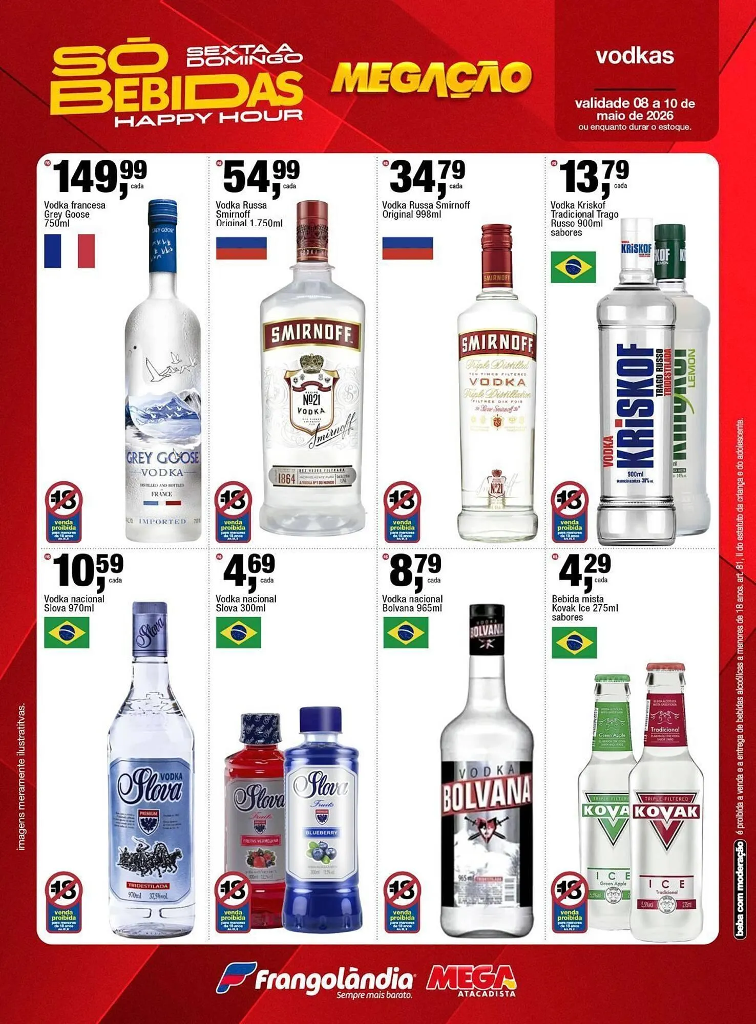 Encarte de Encarte Frangolândia 8 de maio até 10 de maio 2026 - Pagina 4
