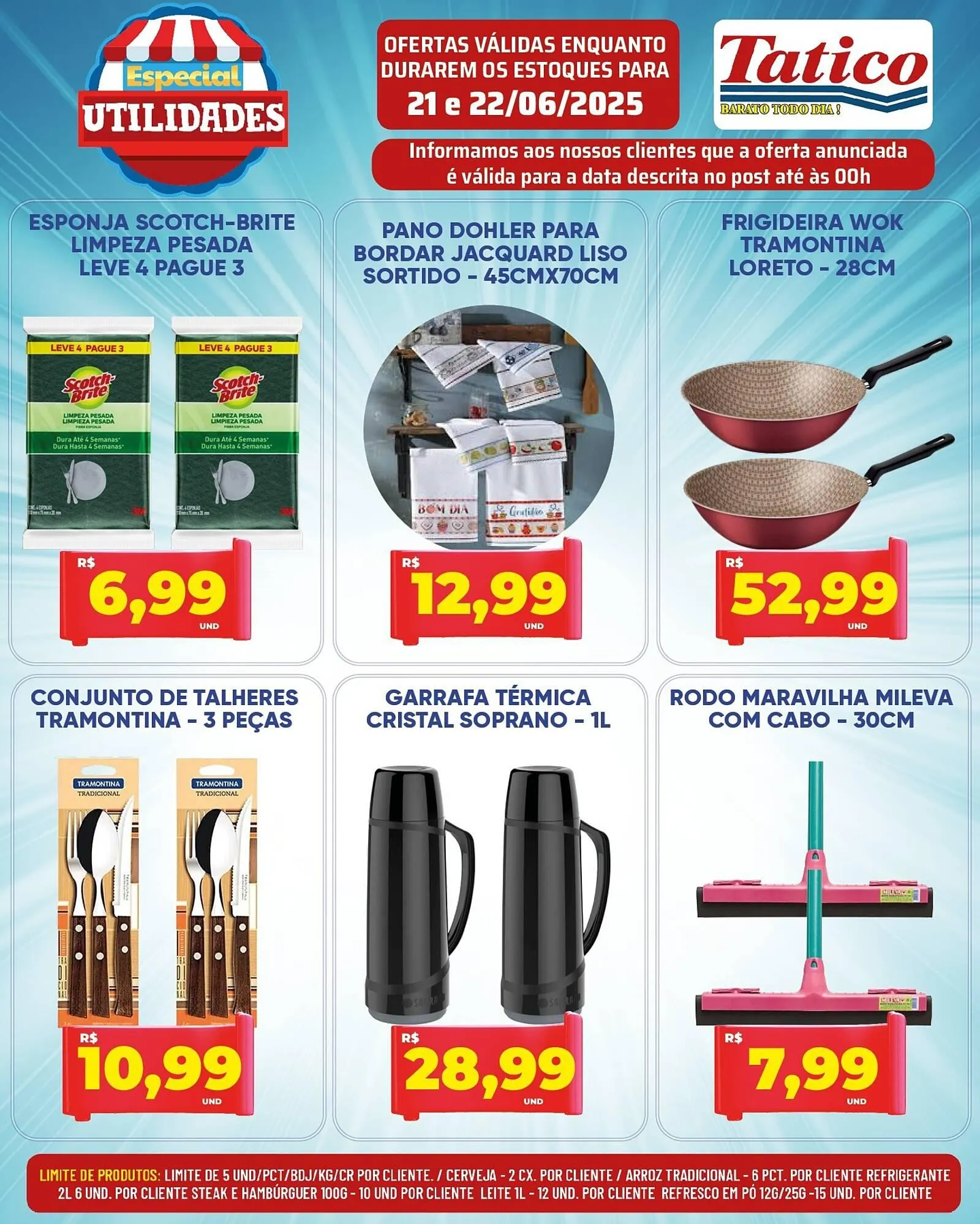 Encarte de Catálogo Tatico 21 de junho até 22 de junho 2025 - Pagina 3
