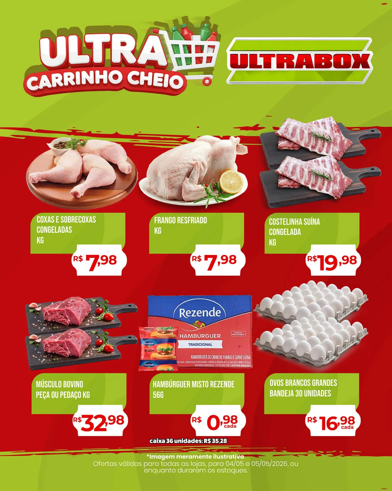 Encarte de Panfleto Ultrabox 4 de maio até 5 de maio 2026 - Pagina 1