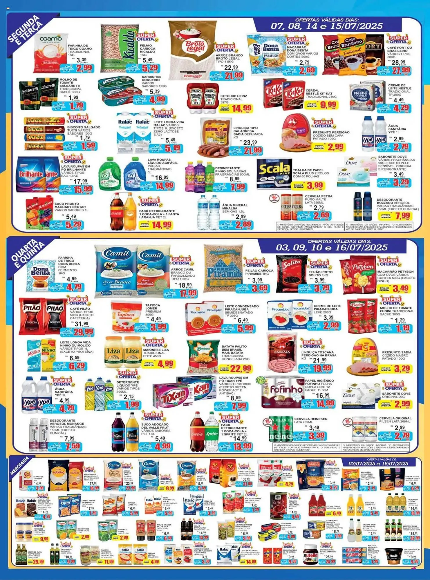 Encarte de Catálogo Supermercado Estrela Azul 3 de julho até 16 de julho 2025 - Pagina 2