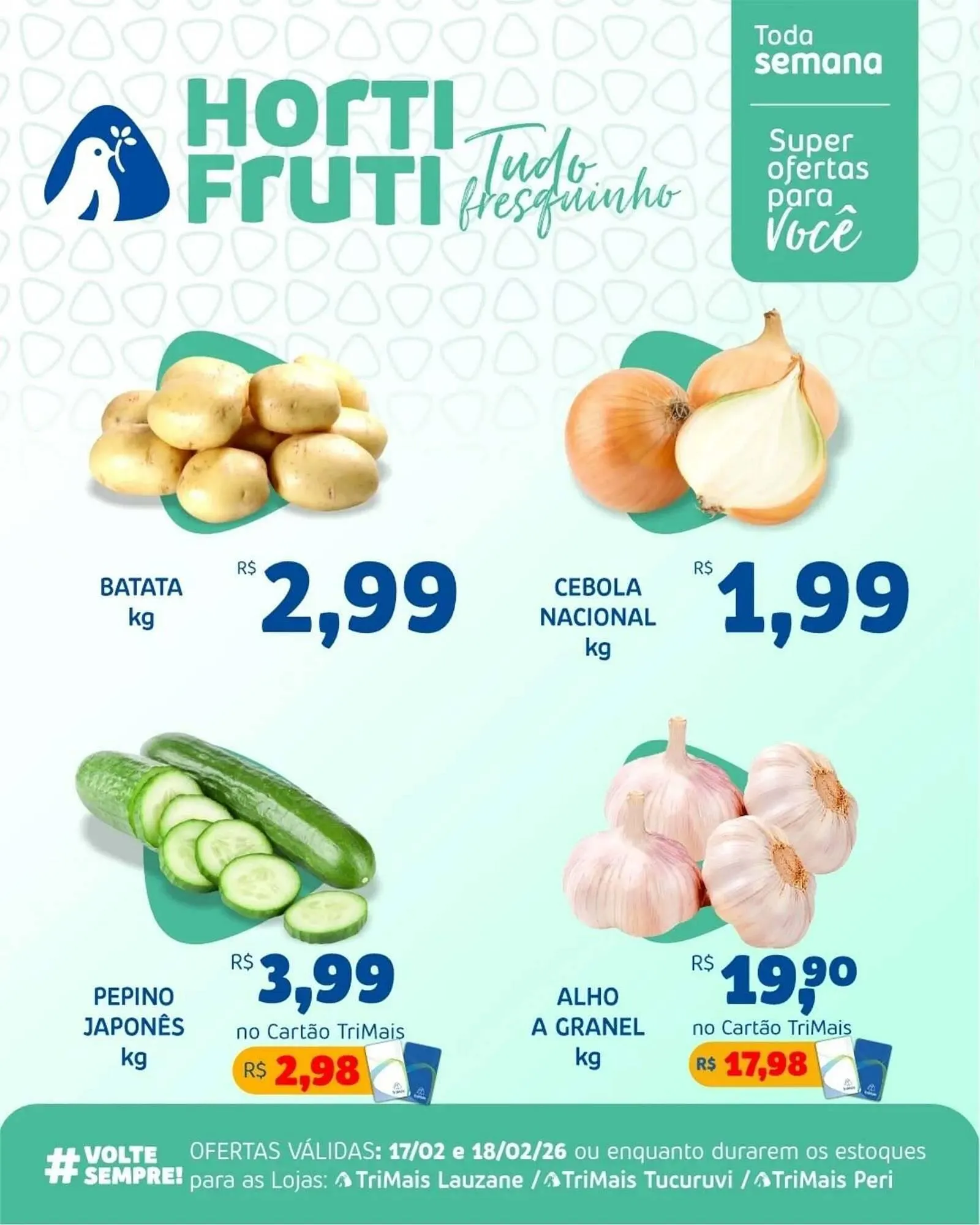 Encarte de Catálogo Trimais Supermercado 17 de fevereiro até 18 de fevereiro 2026 - Pagina 4