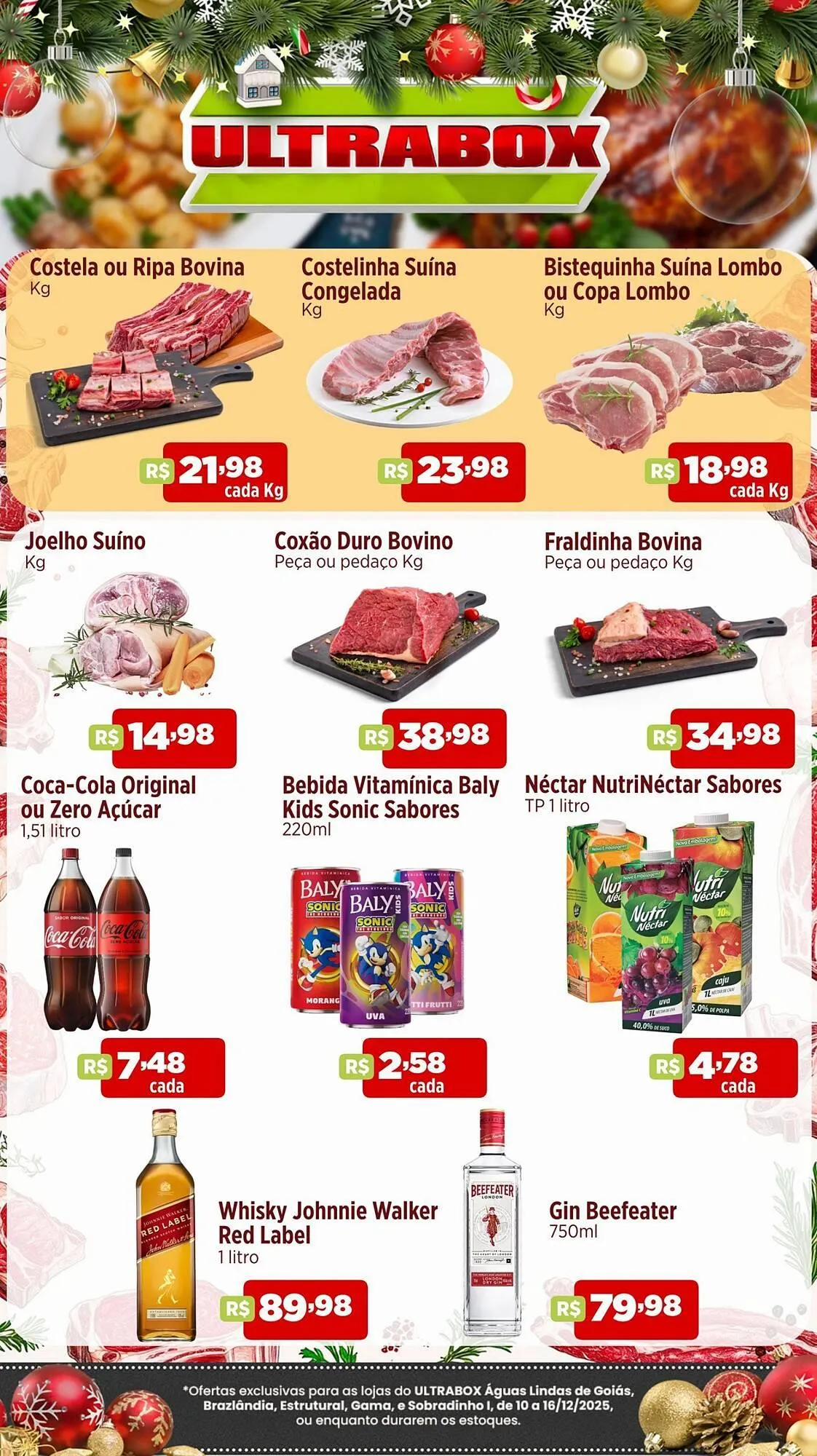 Encarte de Panfleto Ultrabox 10 de dezembro até 16 de dezembro 2025 - Pagina 1