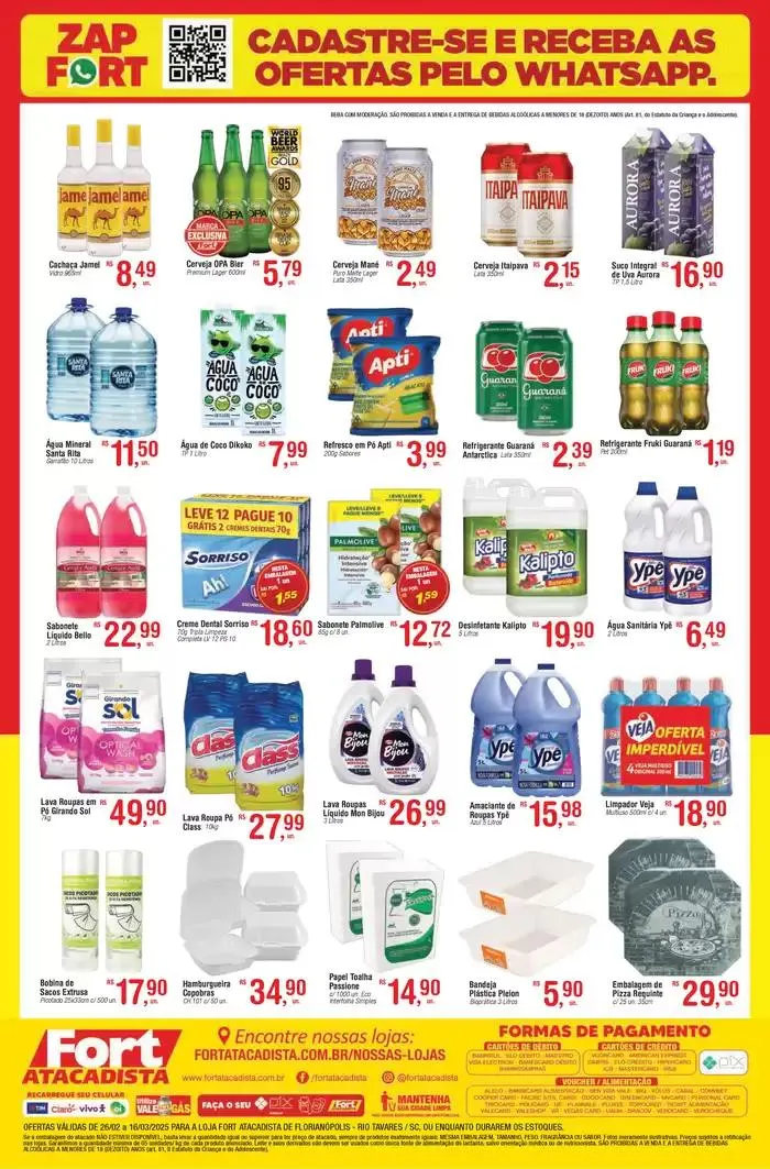 Encarte de INAUGURACAO FOOD SERVICE 26 02 a 16 03 25 Rio Tavares 26 de fevereiro até 16 de março 2025 - Pagina 4