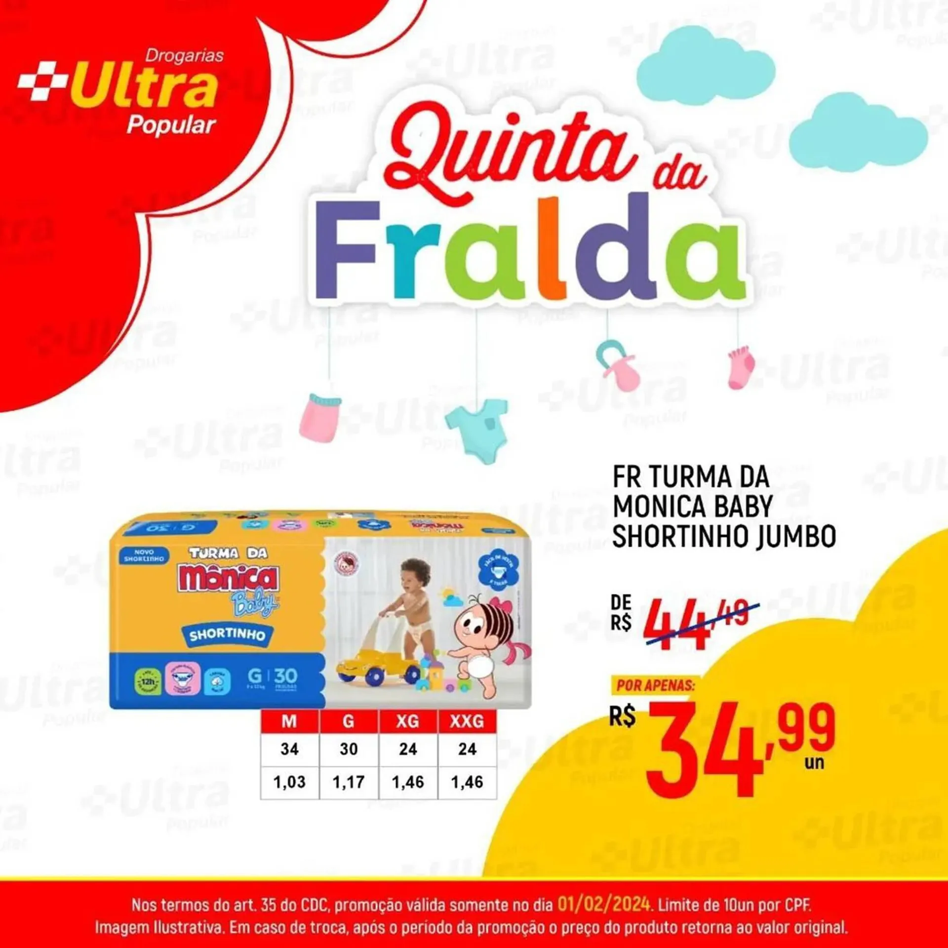 Encarte de Catálogo Drogarias Ultra Popular 1 de fevereiro até 1 de fevereiro 2024 - Pagina 10