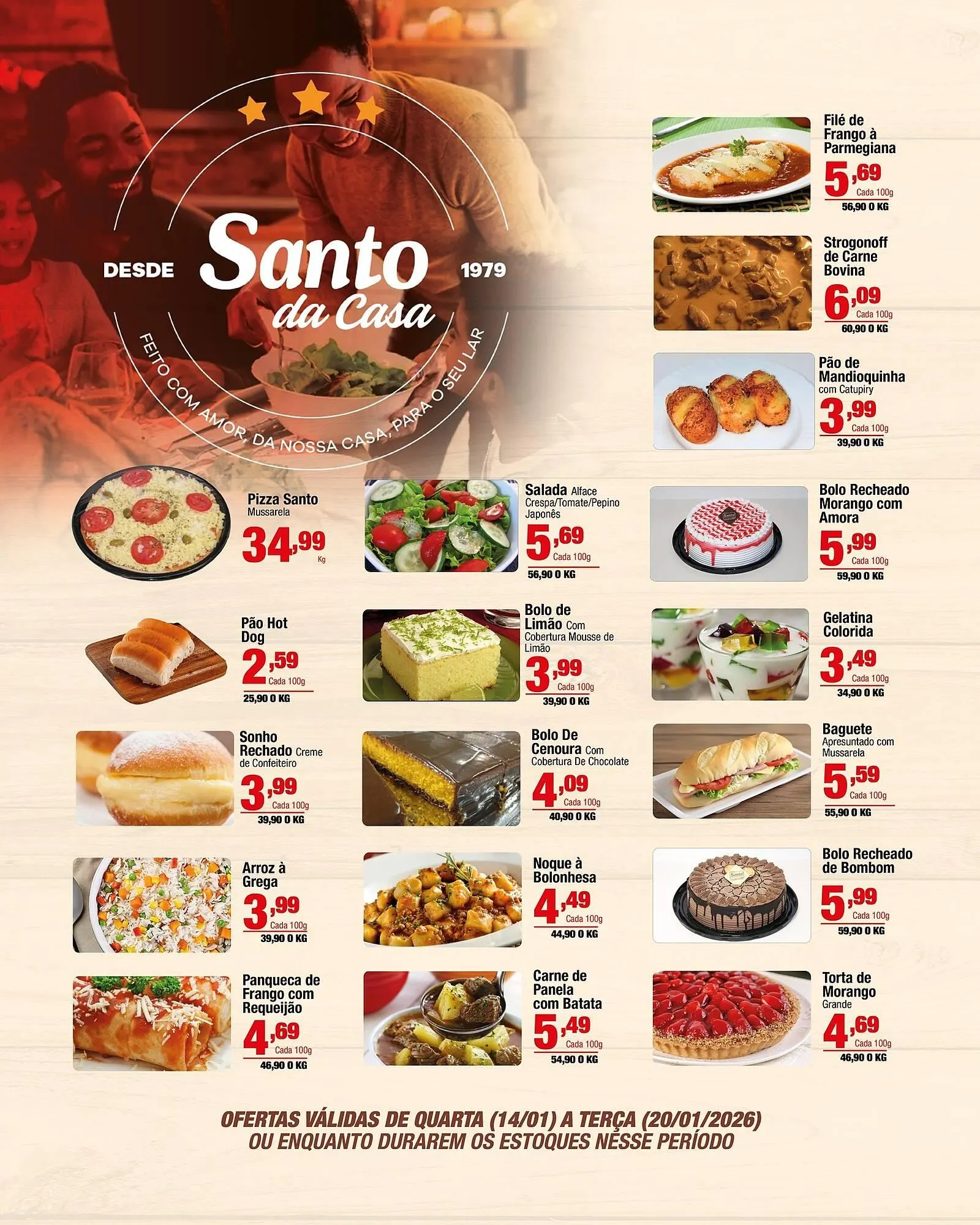 Encarte de Catálogo Santo Supermercados 14 de janeiro até 20 de janeiro 2026 - Pagina 5