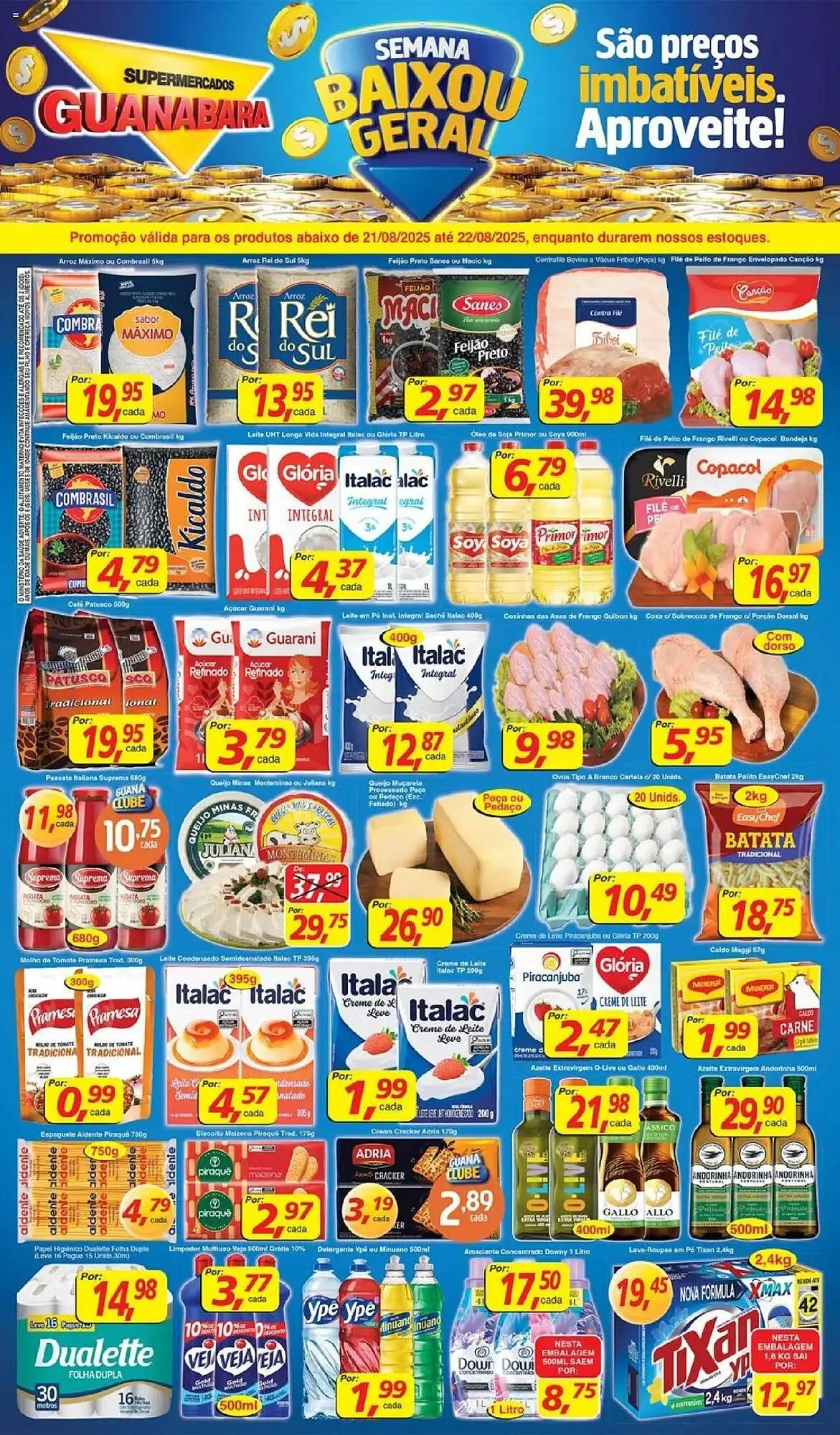 Encarte de Catálogo Supermercados Guanabara 21 de agosto até 25 de agosto 2025 - Pagina 2