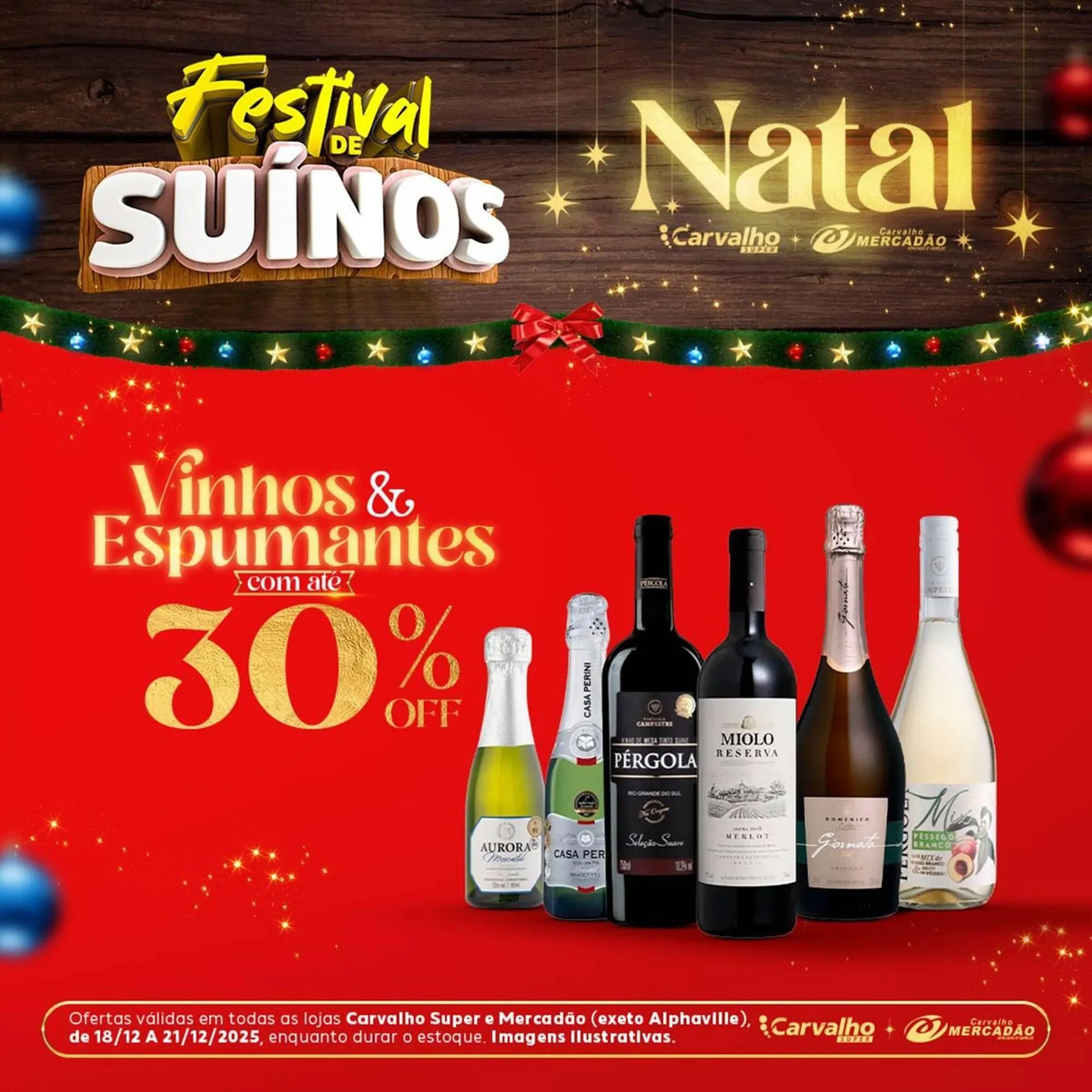 Encarte de Catálogo Carvalho Supermercado 18 de dezembro até 21 de dezembro 2025 - Pagina 3