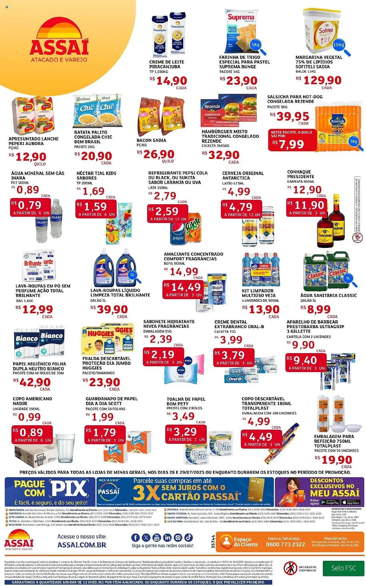 Encarte de Catálogo Assaí Atacadista 28 de julho até 30 de julho 2025 - Pagina 2