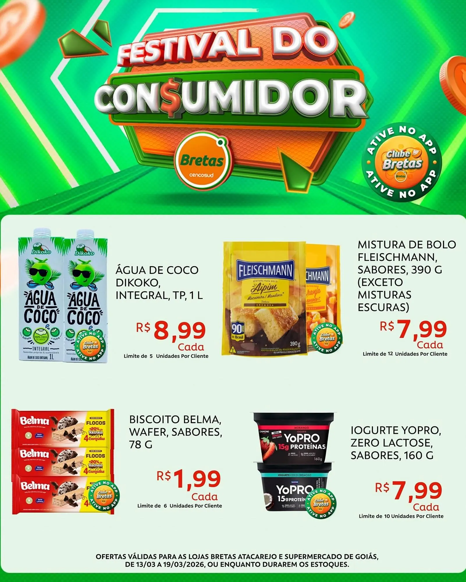 Encarte de Catálogo Supermercados Bretas 16 de março até 19 de março 2026 - Pagina 5