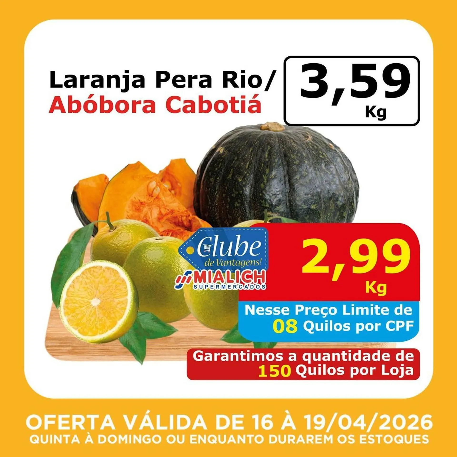 Encarte de Catálogo Mialich Supermercados 16 de abril até 19 de abril 2026 - Pagina 7