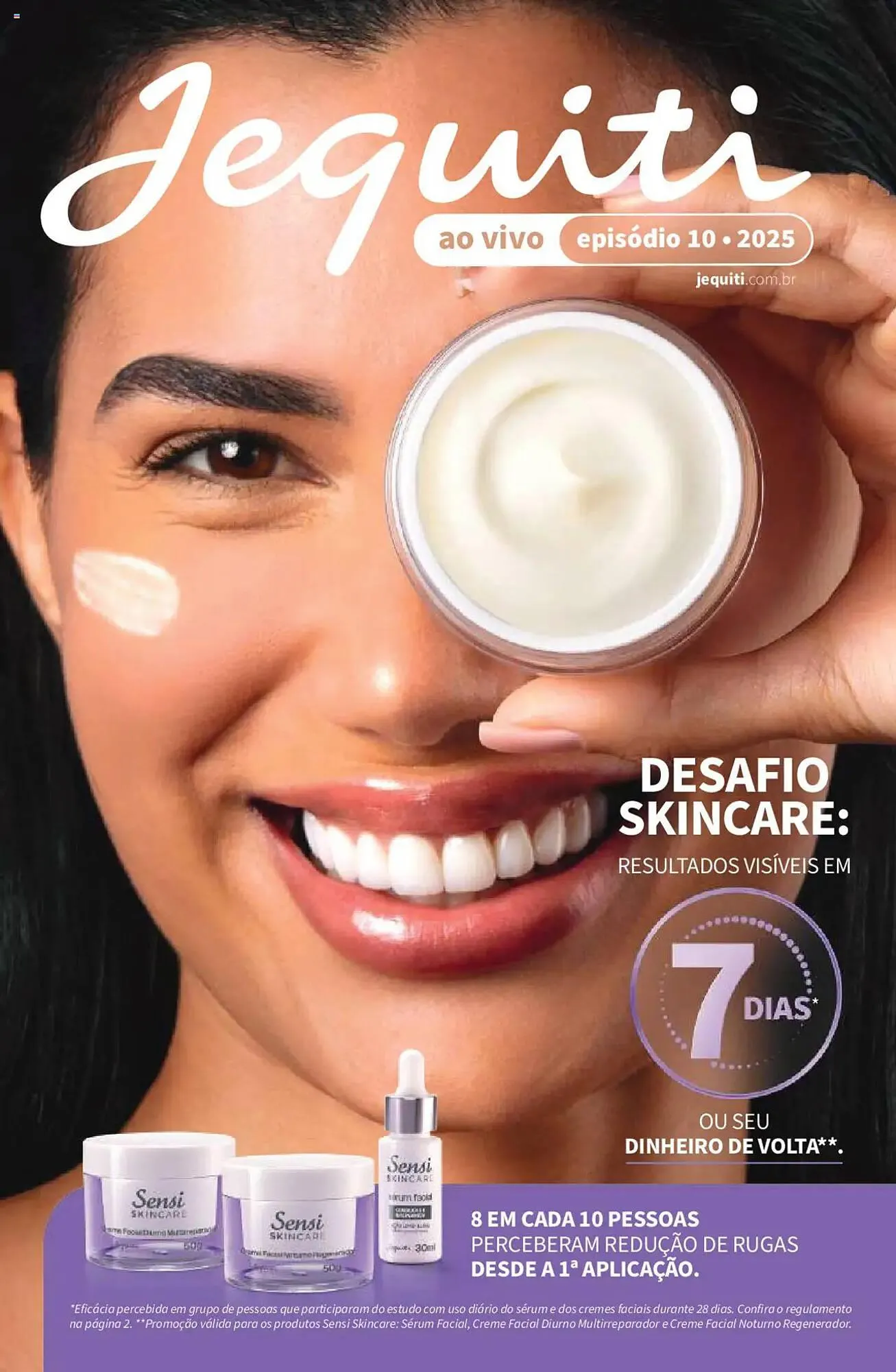 Encarte de Catálogo Jequiti 17 de julho até 8 de agosto 2025 - Pagina 1