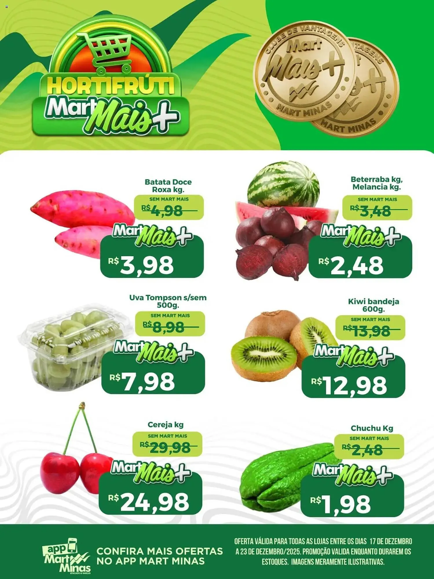 Encarte de Folheto Mart Minas 17 de dezembro até 23 de dezembro 2025 - Pagina 1