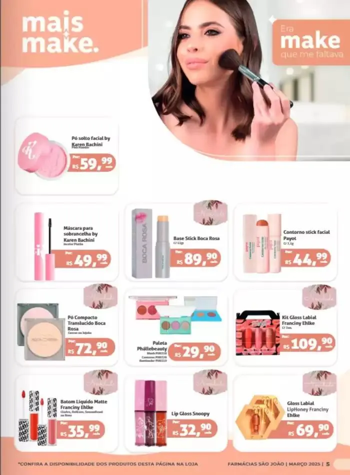 Encarte de Farmácia São João Marco 2025! 4 de março até 31 de março 2025 - Pagina 5
