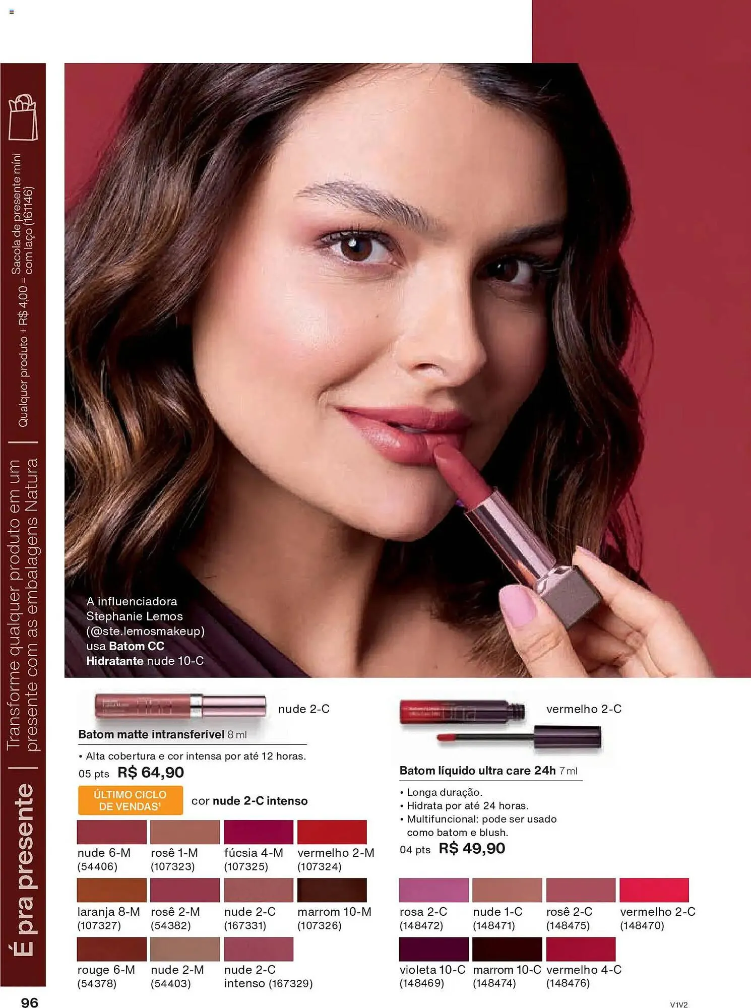 Encarte de Catálogo Natura 26 de novembro até 26 de dezembro 2025 - Pagina 96