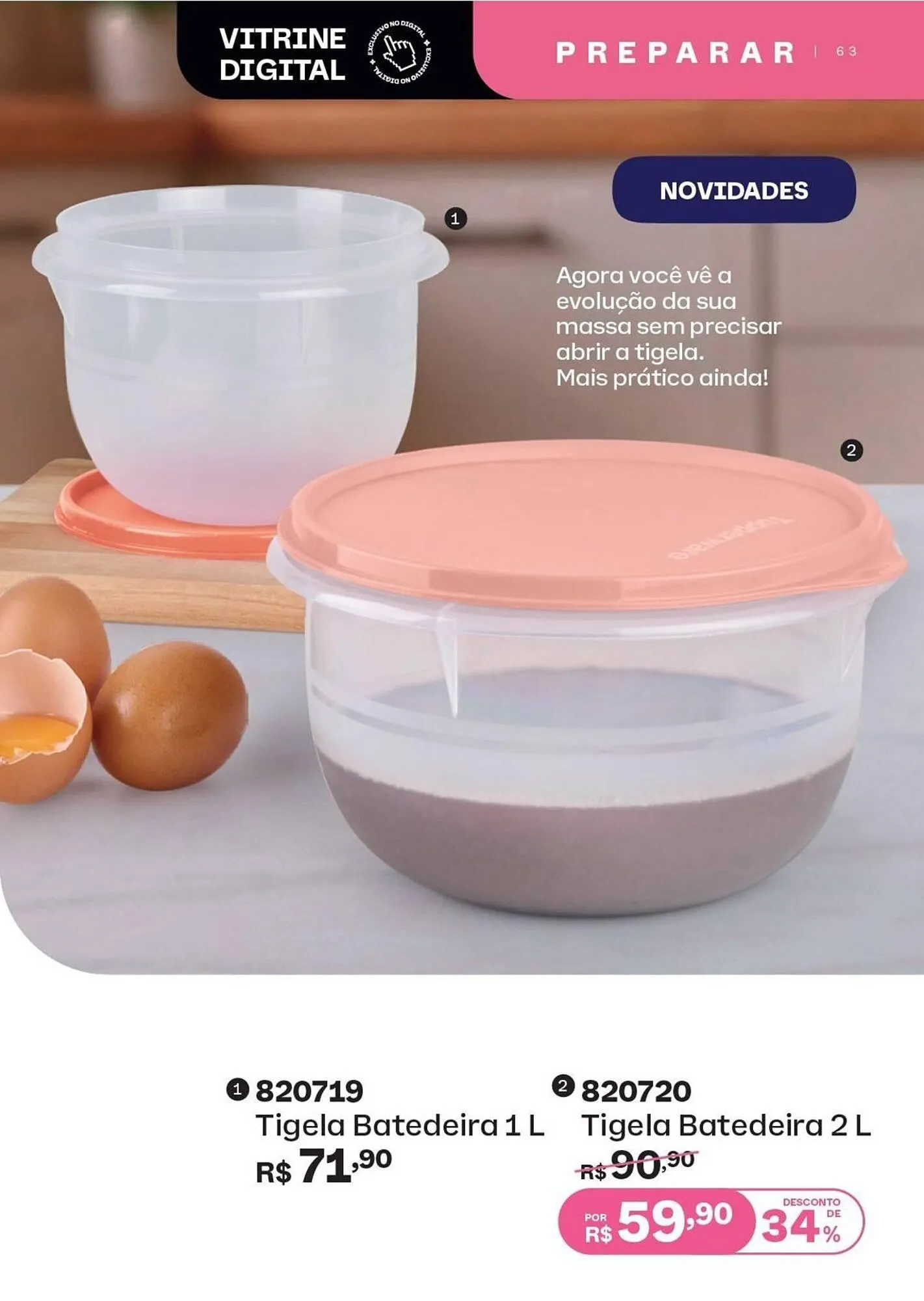 Encarte de Catálogo Tupperware 1 de outubro até 31 de outubro 2025 - Pagina 63