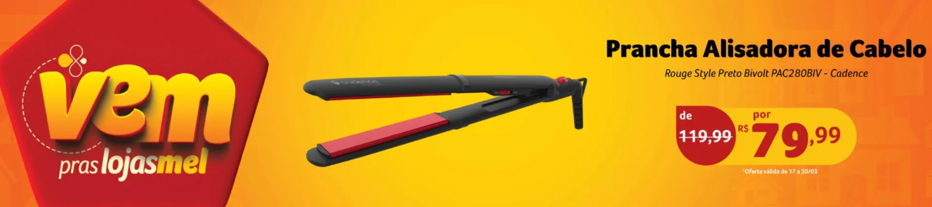 Encarte de Folheto Lojas Mel 24 de março até 30 de março 2026 - Pagina 1