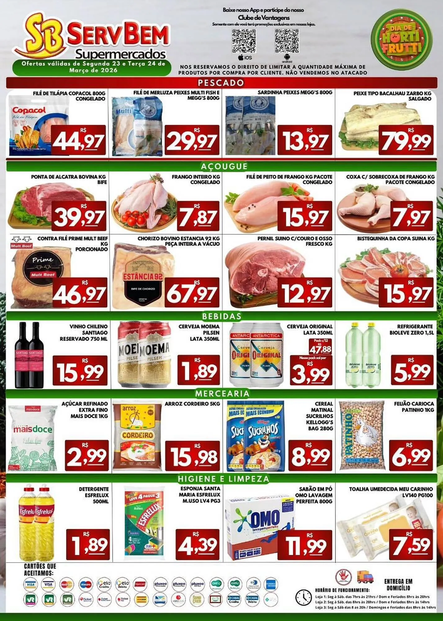 Encarte de Catálogo ServBem 23 de março até 24 de março 2026 - Pagina 2