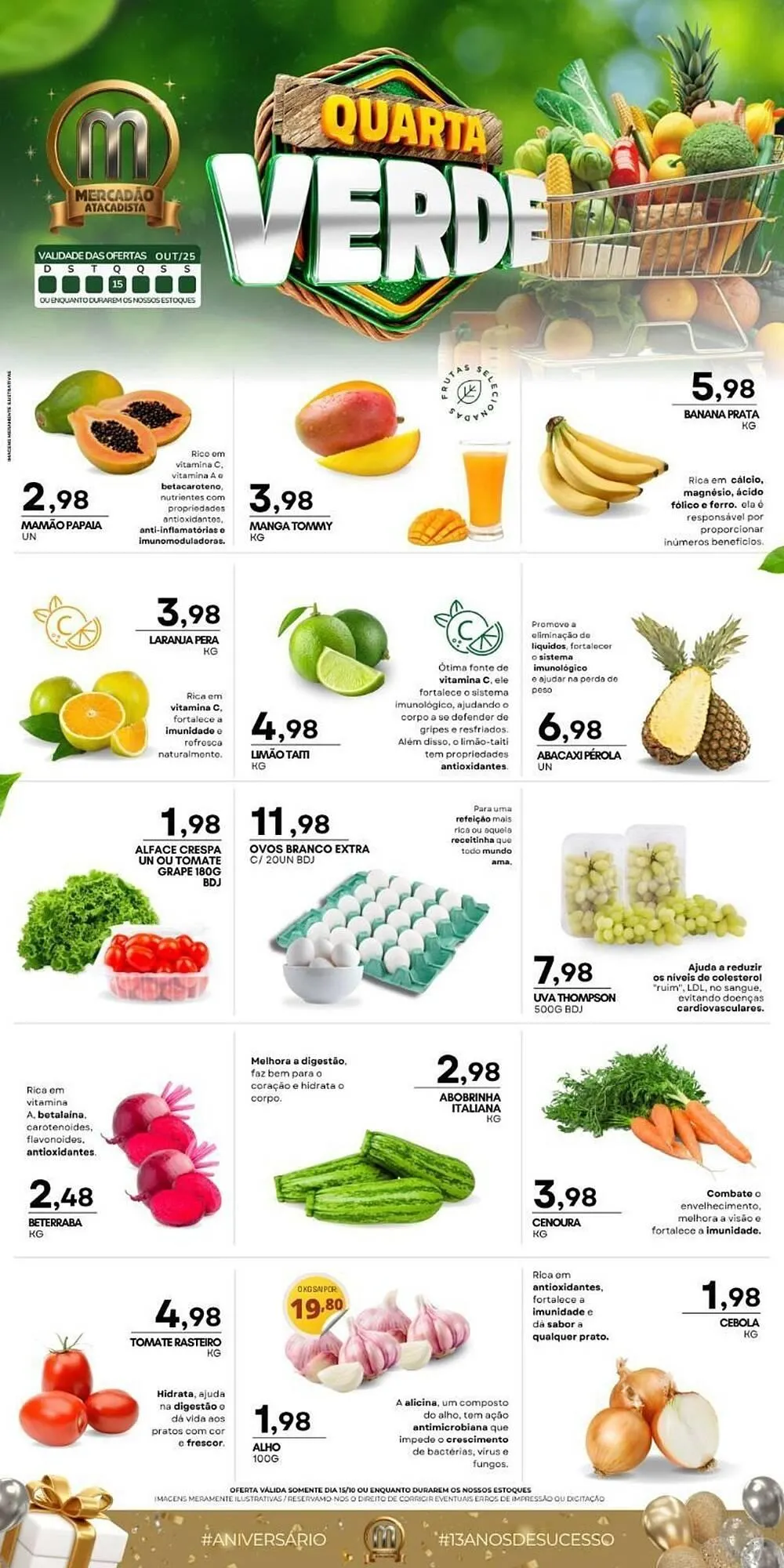 Encarte de Folheto Mercadão Atacadista 17 de outubro até 31 de outubro 2025 - Pagina 5