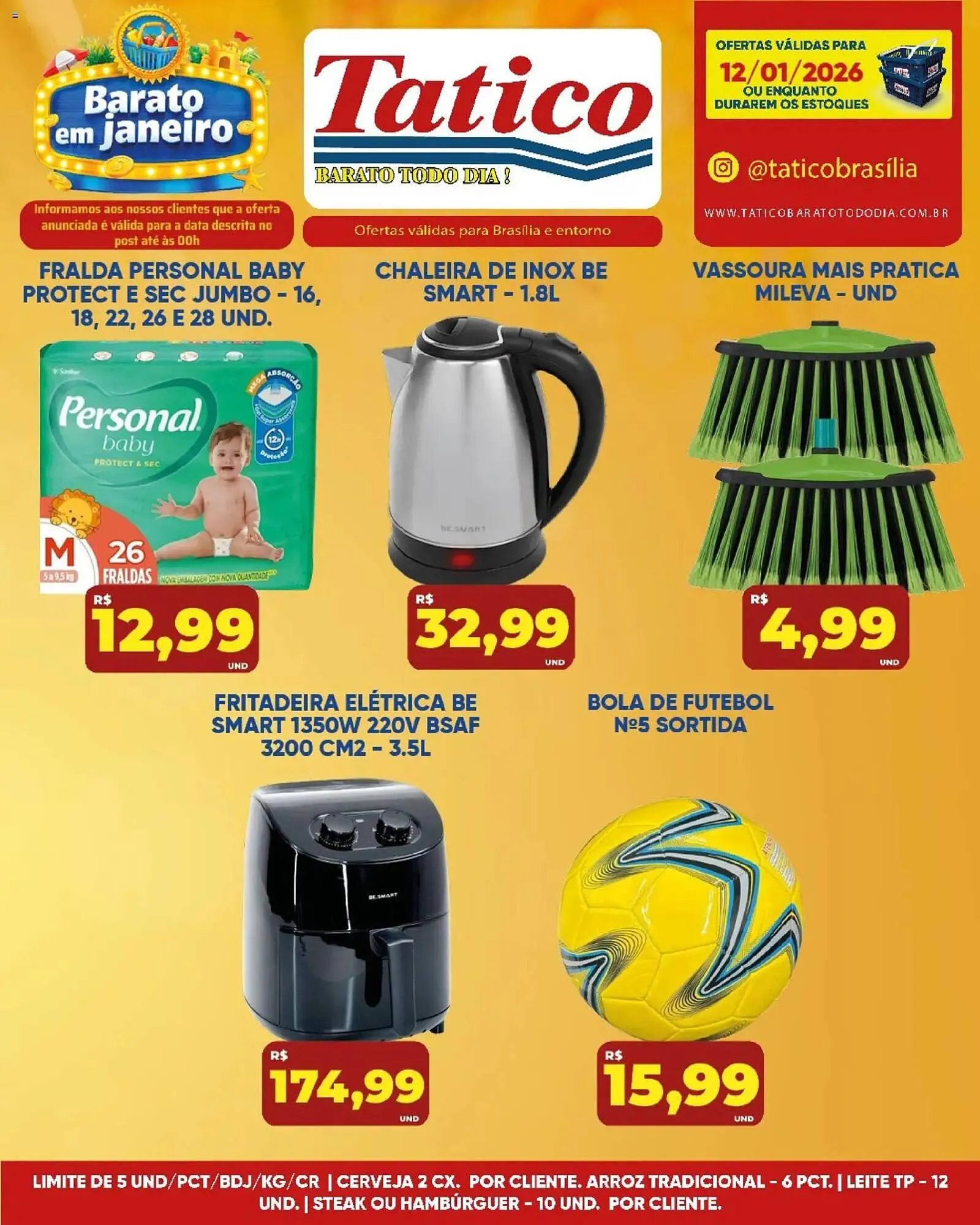 Encarte de Tabloide Tatico 13 de janeiro até 13 de janeiro 2026 - Pagina 28