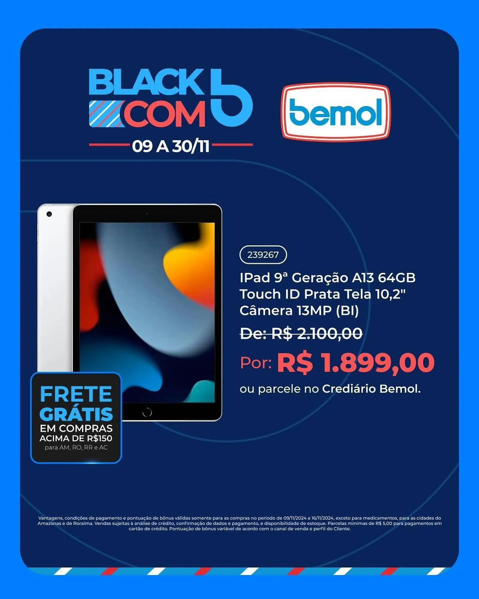 Encarte de Catálogo Bemol 11 de novembro até 30 de novembro 2024 - Pagina 1